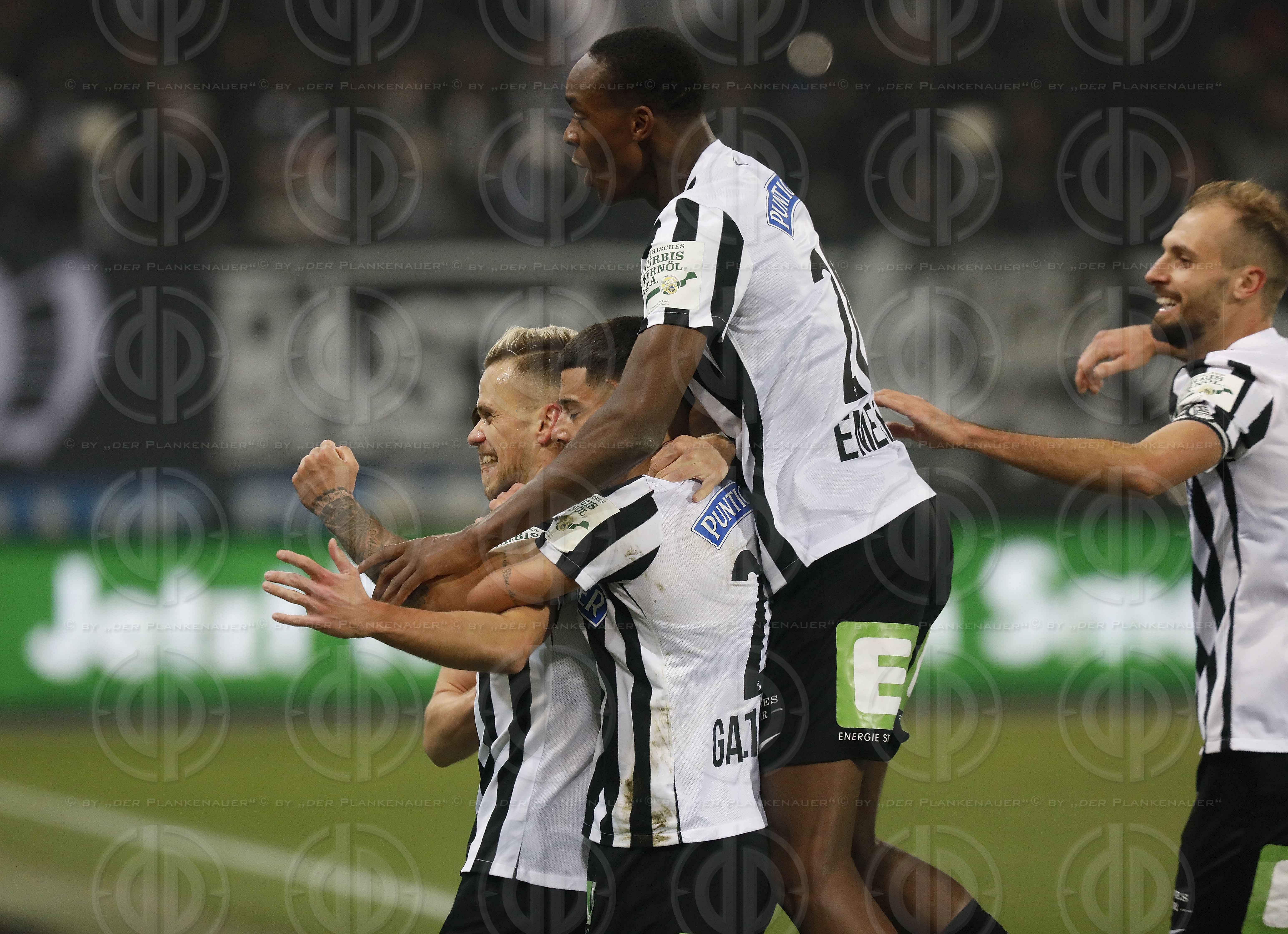 SK Sturm vs. Rapid Wien (1:0) am 10.02.2023