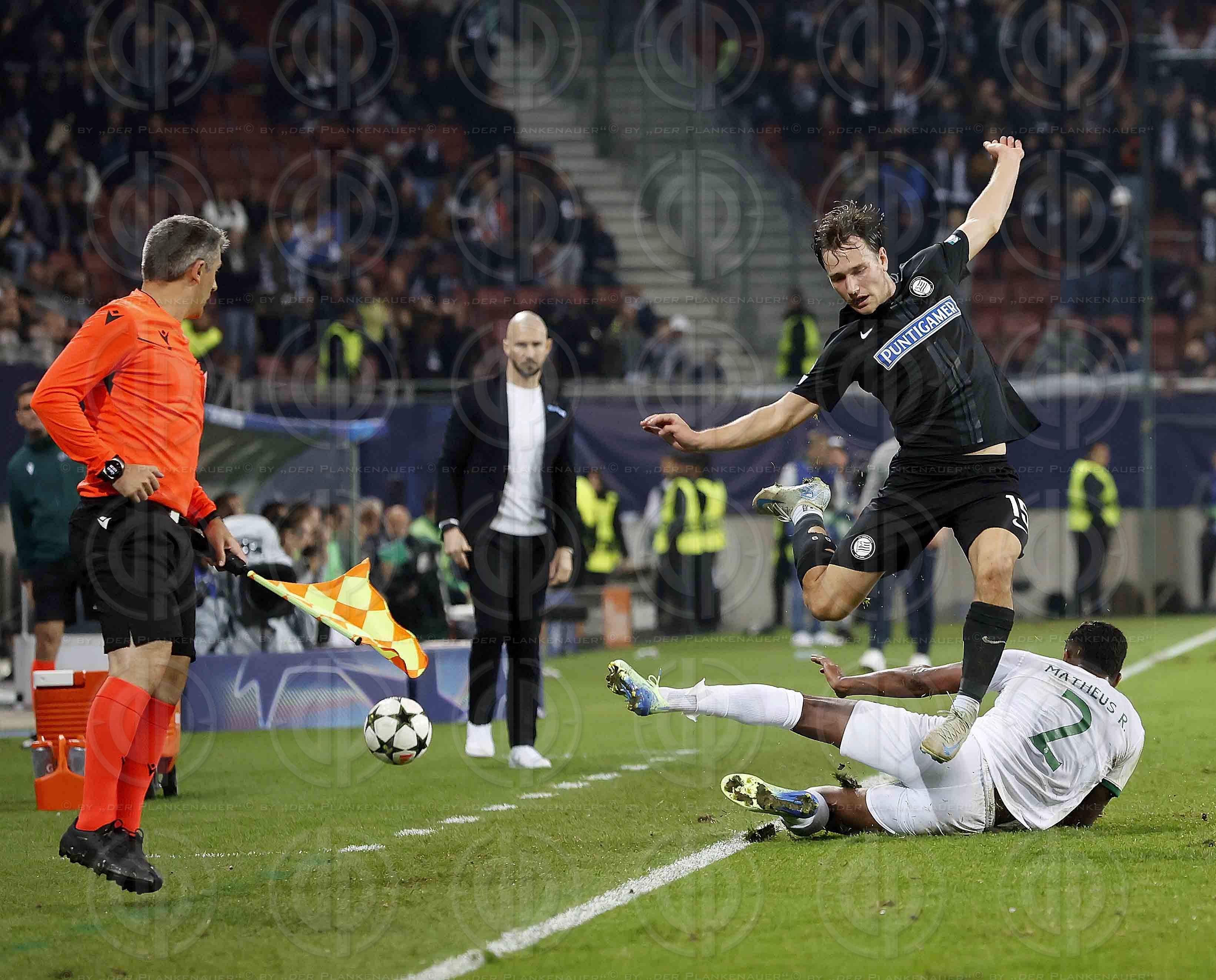 UEFA Champions League SK  Sturm vs. Sporting Lissabon (0:2) in K