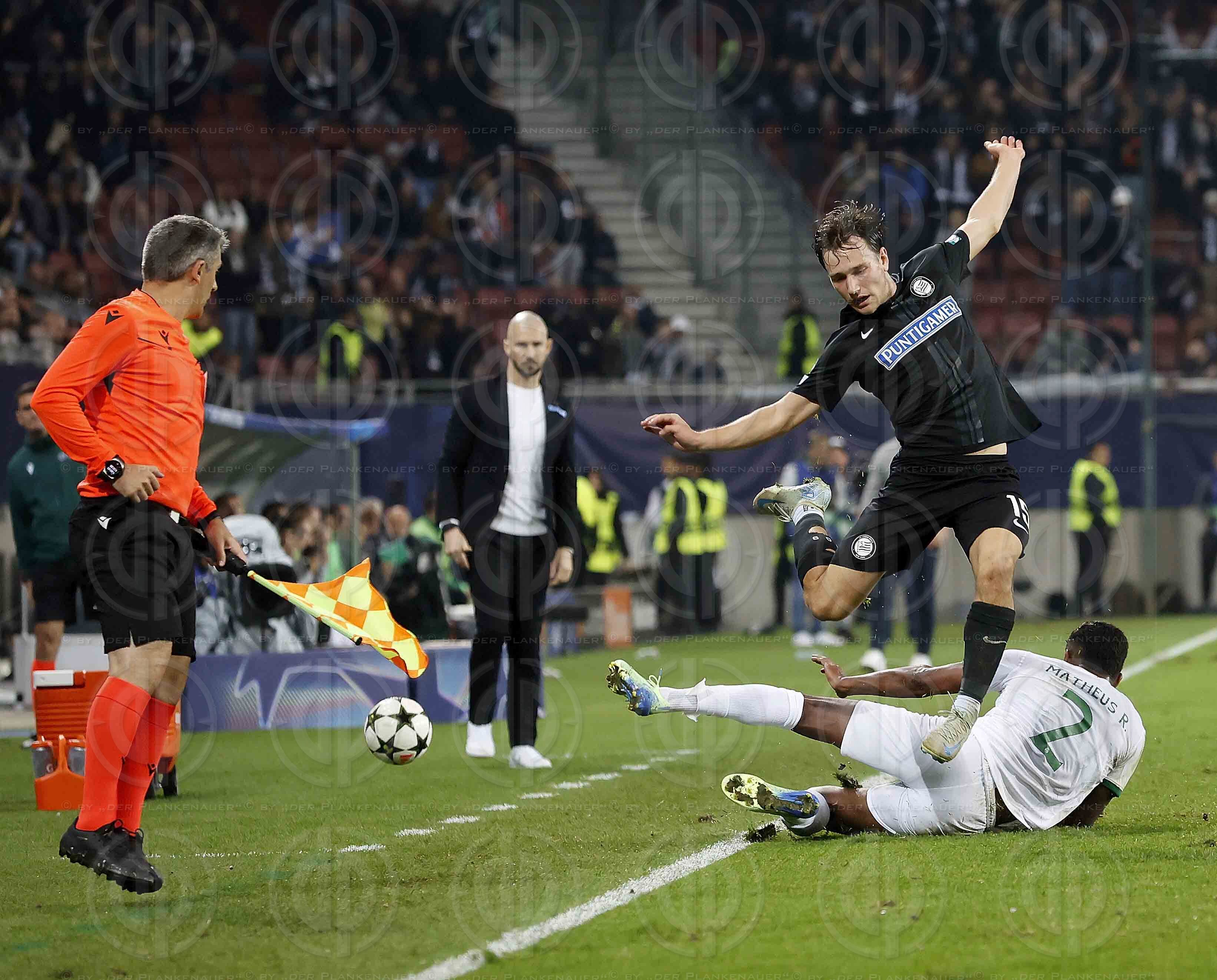 UEFA Champions League SK  Sturm vs. Sporting Lissabon (0:2) in K