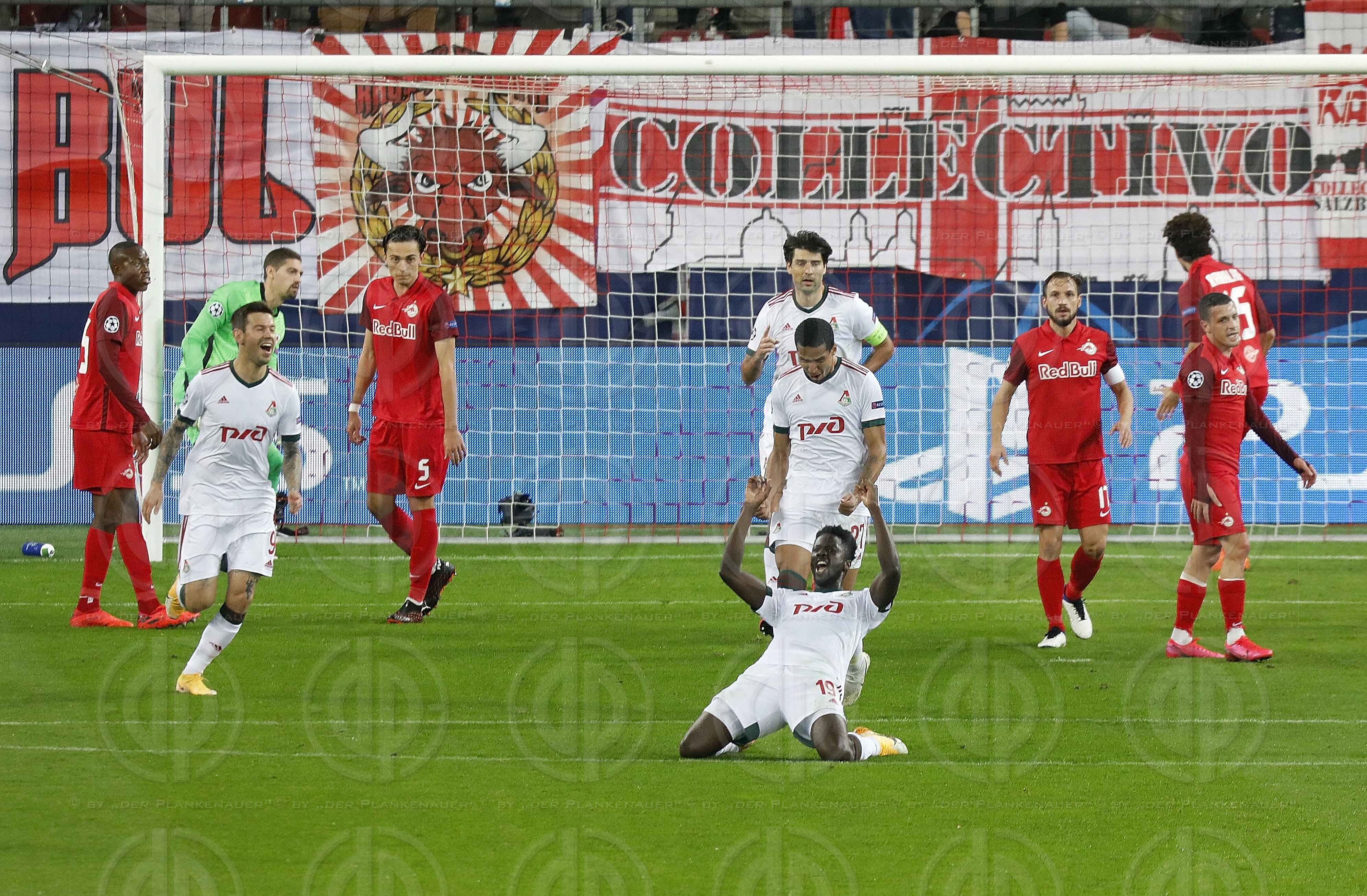 CL FC Red Bull Salzburg vs. Lokomotive Moskau (2:2) am 21.10.202