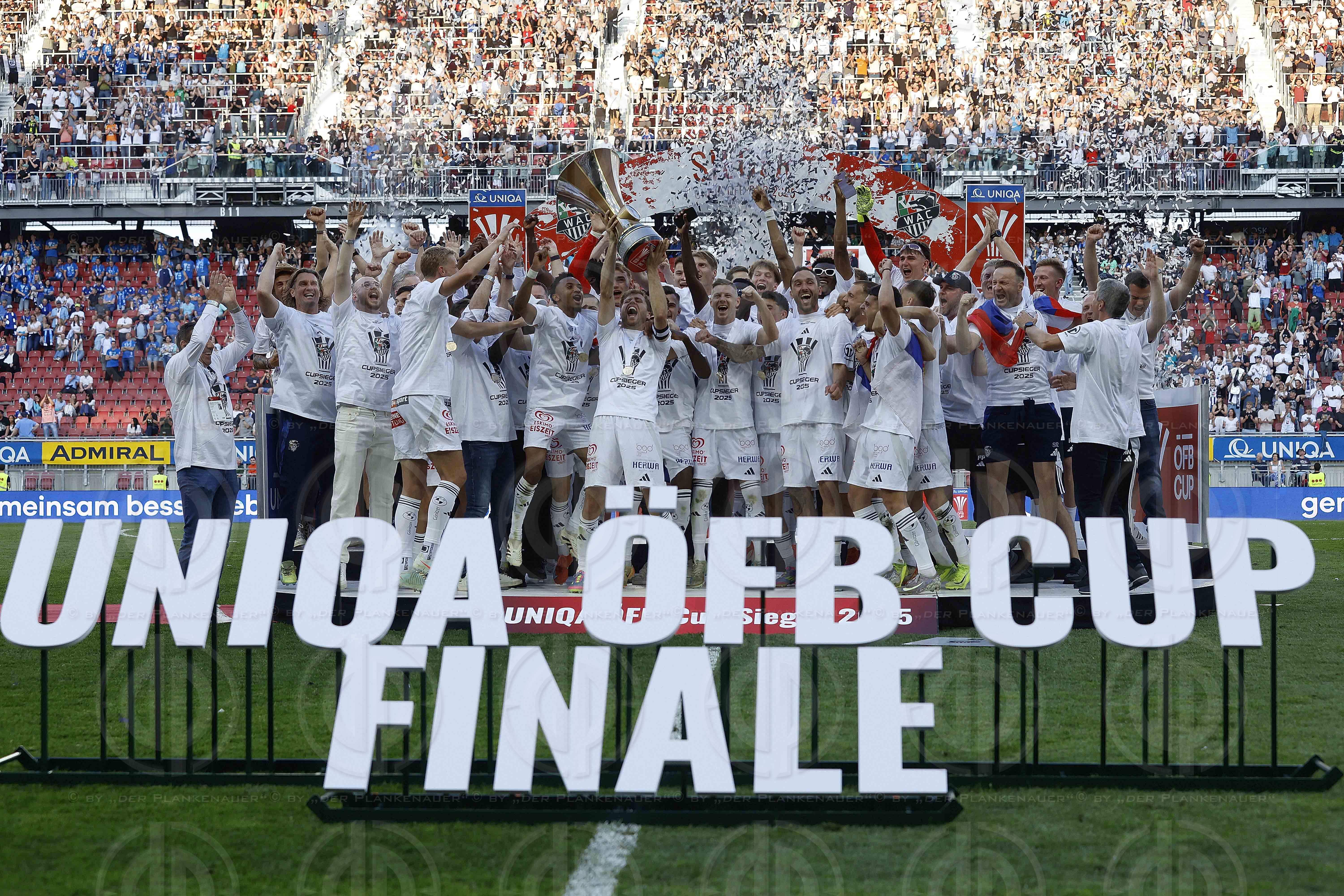 ÖFB Cup Finale RZ WAC vs. TSV Hartberg (1:0) am 01.05.2025