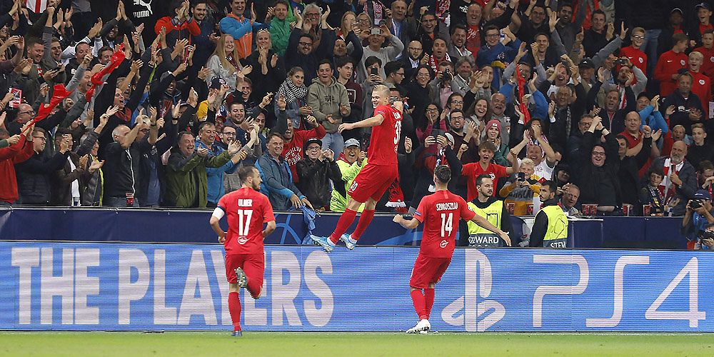 Champions League FC Red Bull Salzburg vs. KRC Genk (6:2)