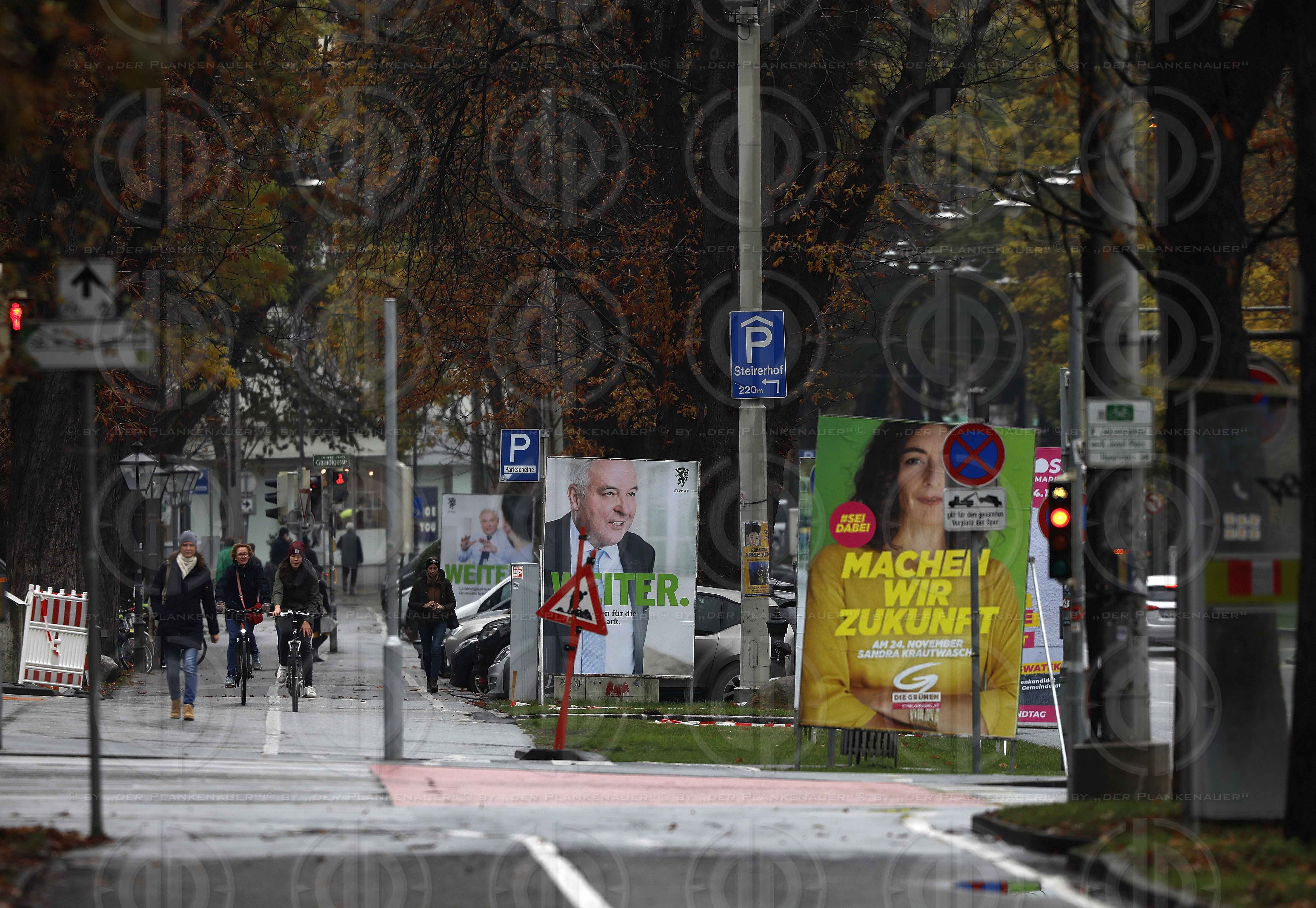 LTWahl19 Steiermark - Wahlplakate