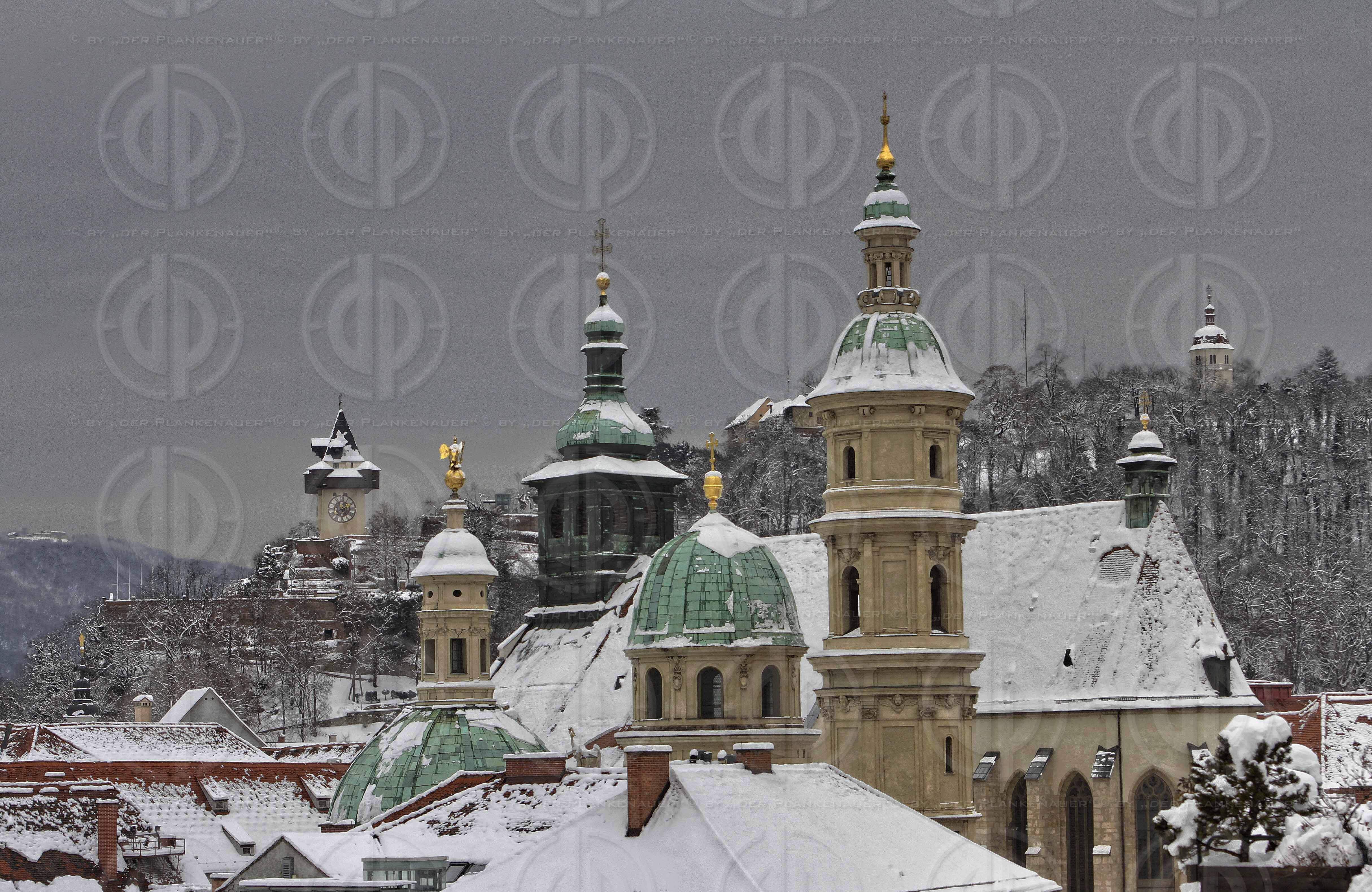 Grazer Stadtansichten Winter