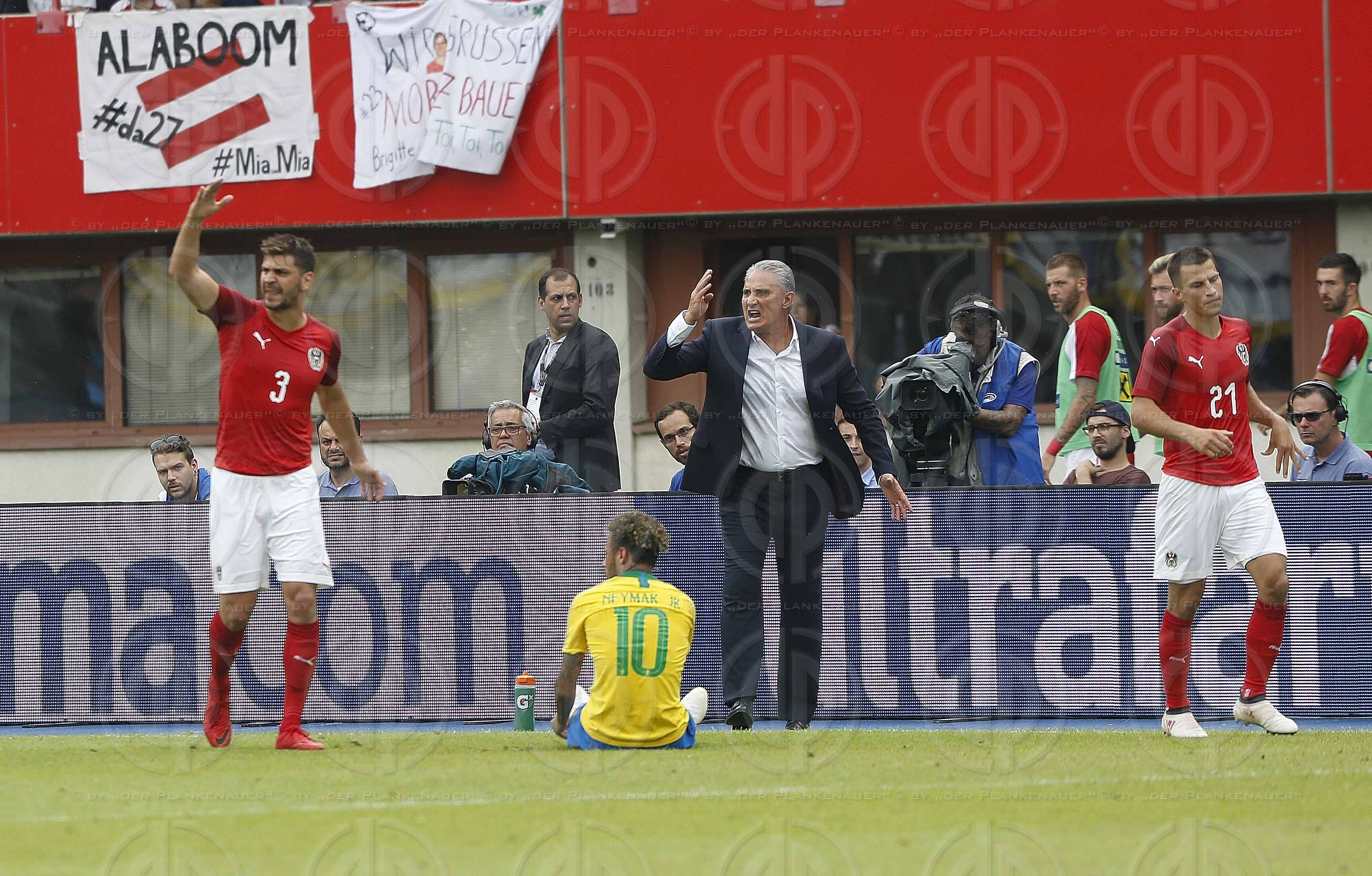 Laenderspiel Oesterreich vs. Brasilien (0:3)