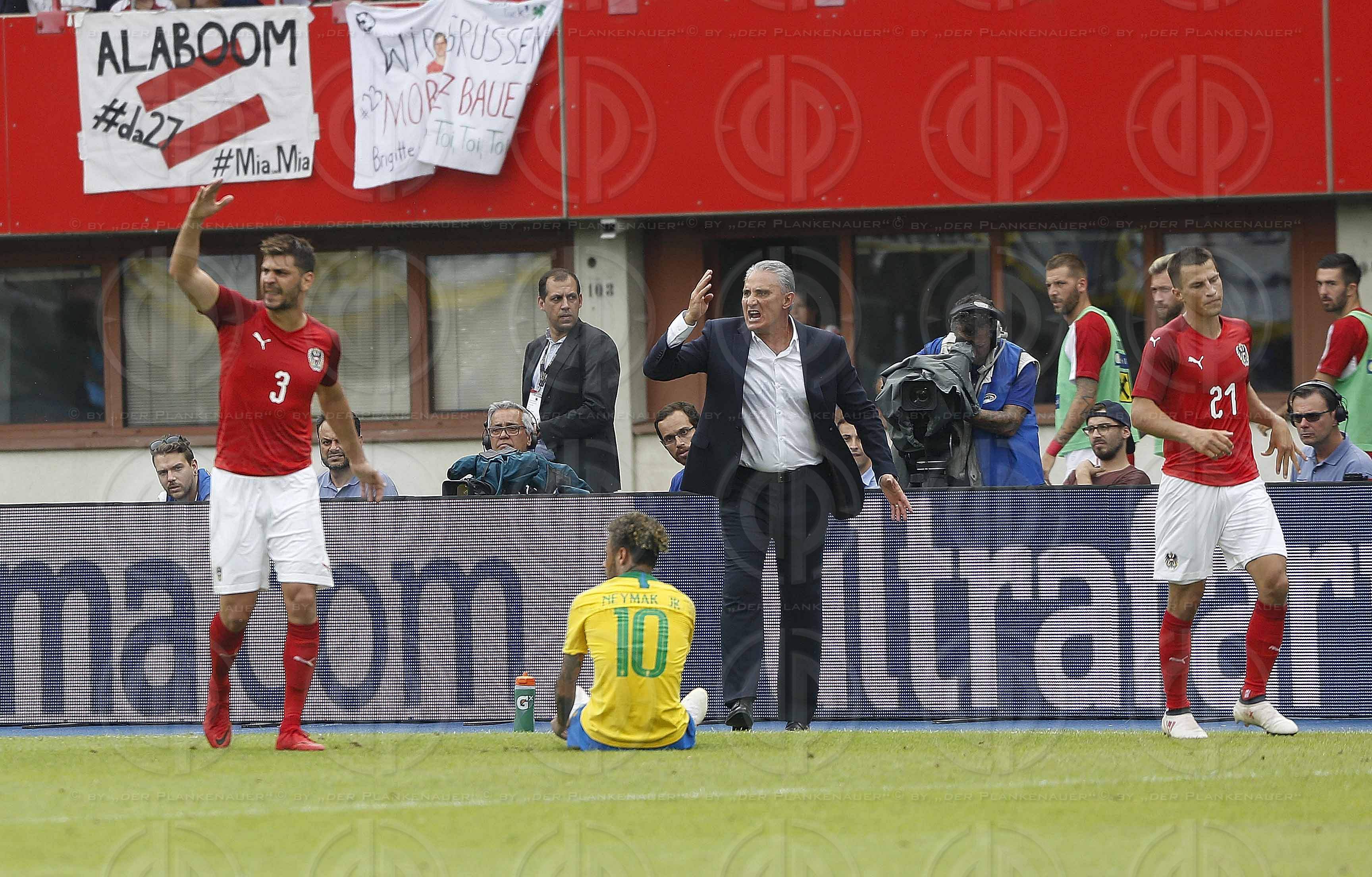 Laenderspiel Oesterreich vs. Brasilien (0:3)