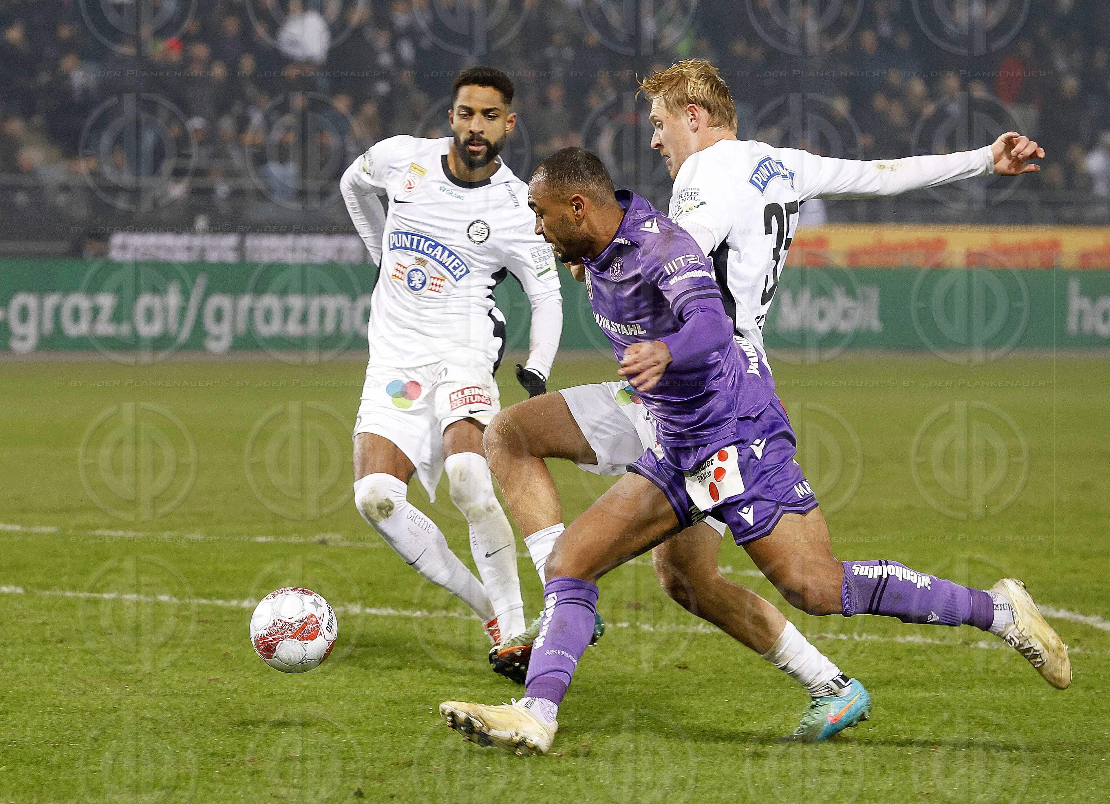 SK Sturm vs. FK Austria Wien (2:2) am 07.02.2025