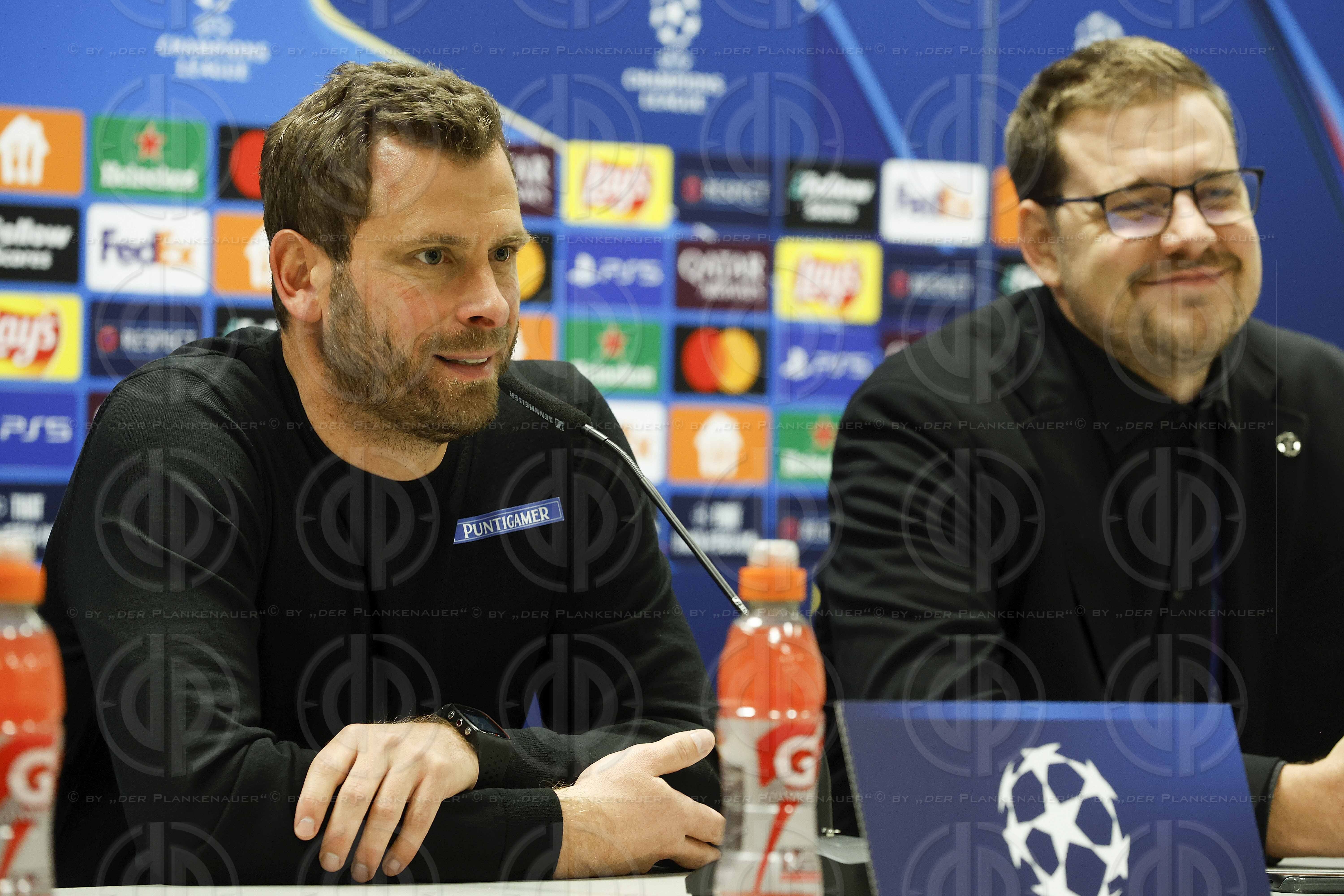 UEFA Champions League SK Sturm vs. RB Leipzig (1:0) in Klagenfu