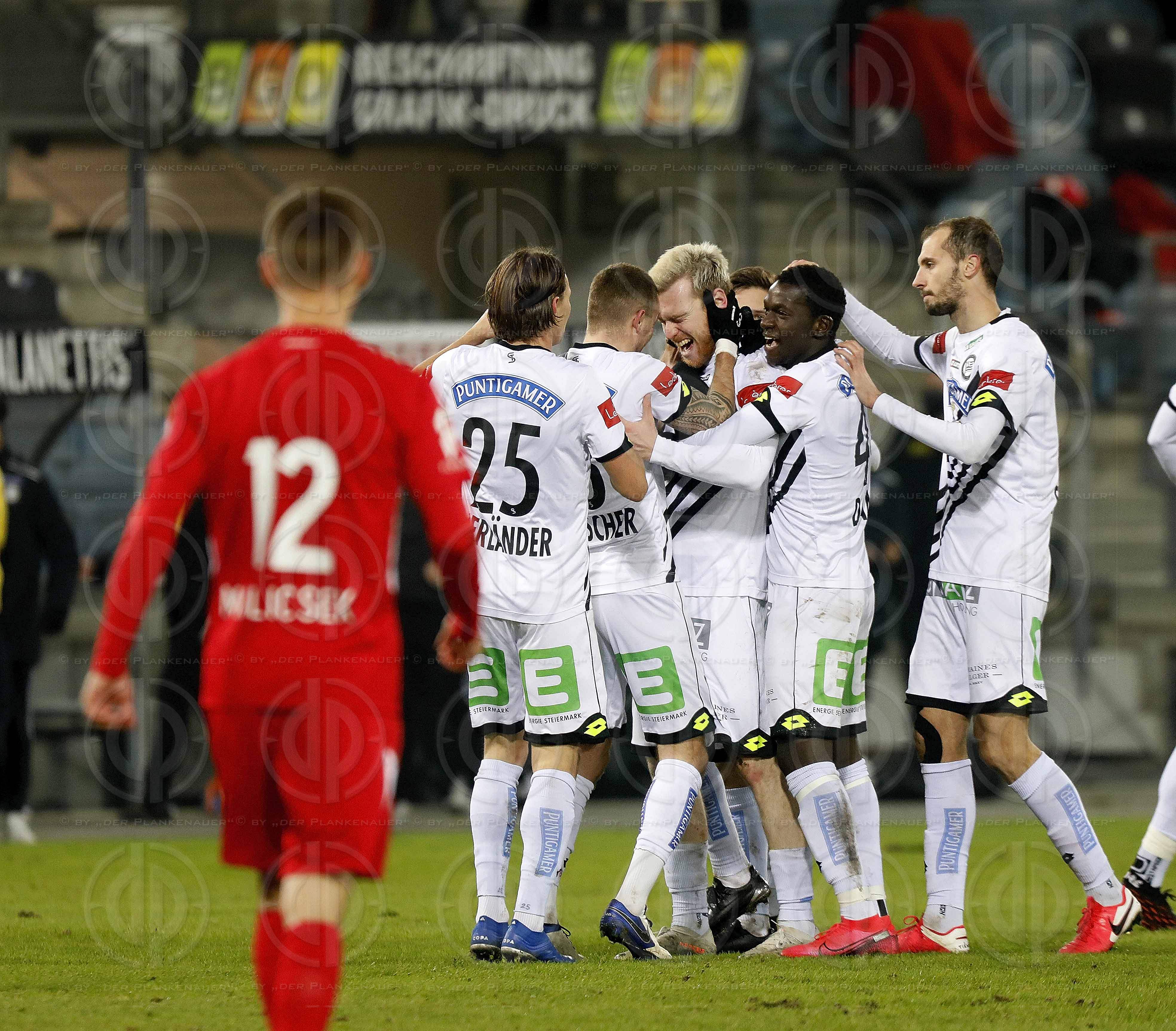 SK Sturm vs. FC Admira (3:0) am 12.12.2020