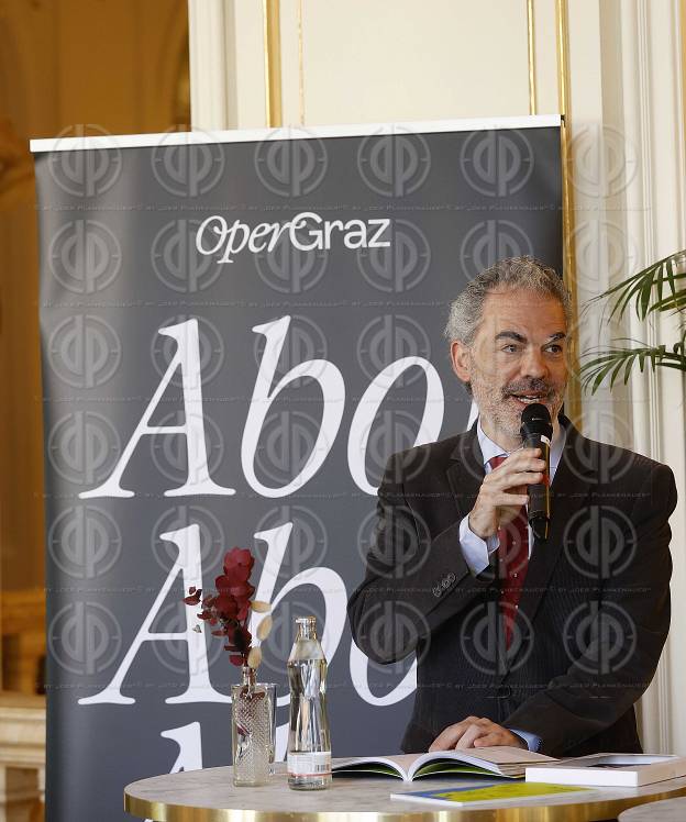 Oper Graz Pressekonferenz zu Spielzeit 2025/26 am 30.04.2025