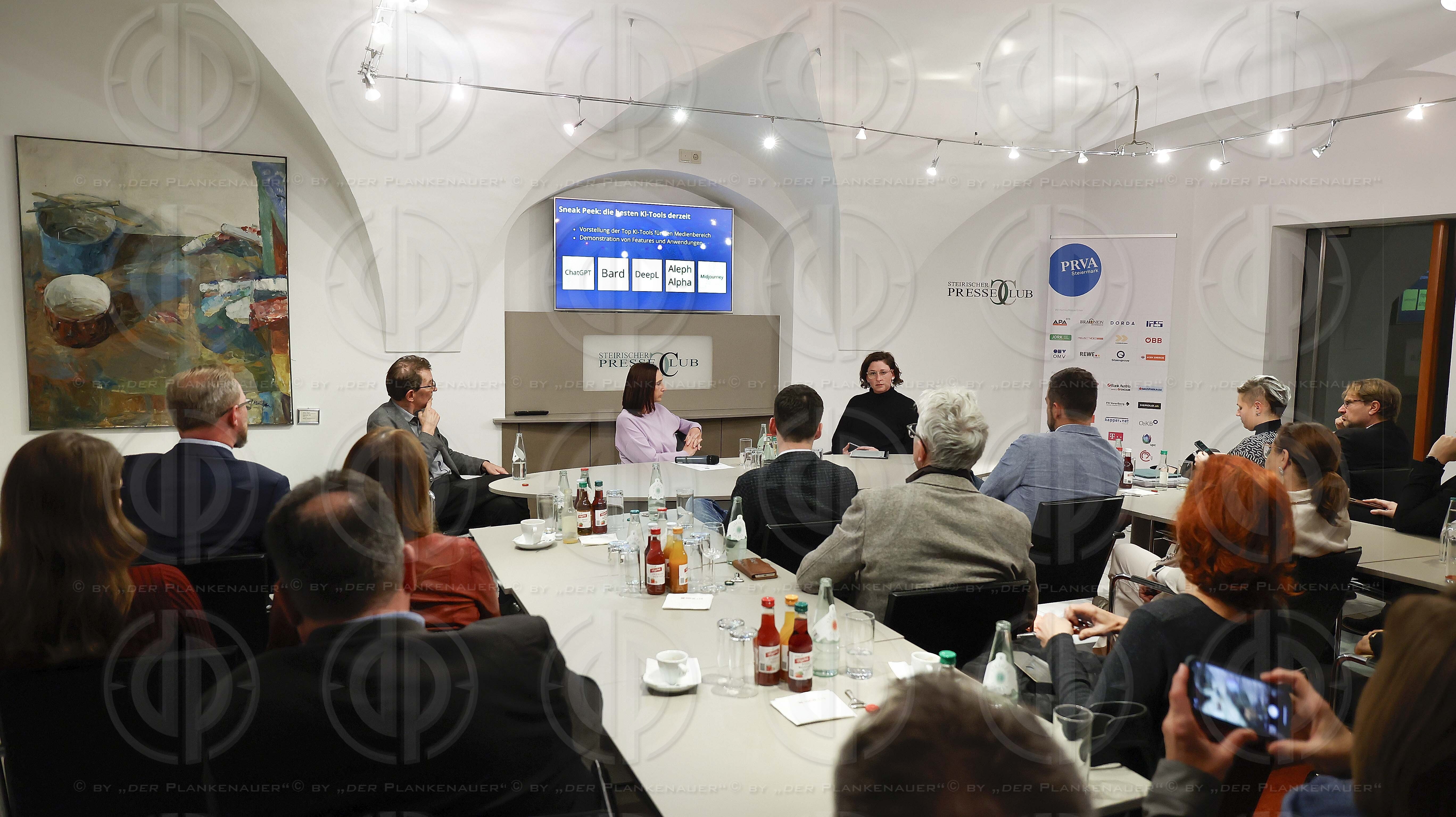 Presseclub Stmk.: KI Chancen und Risken am 06.11.2023