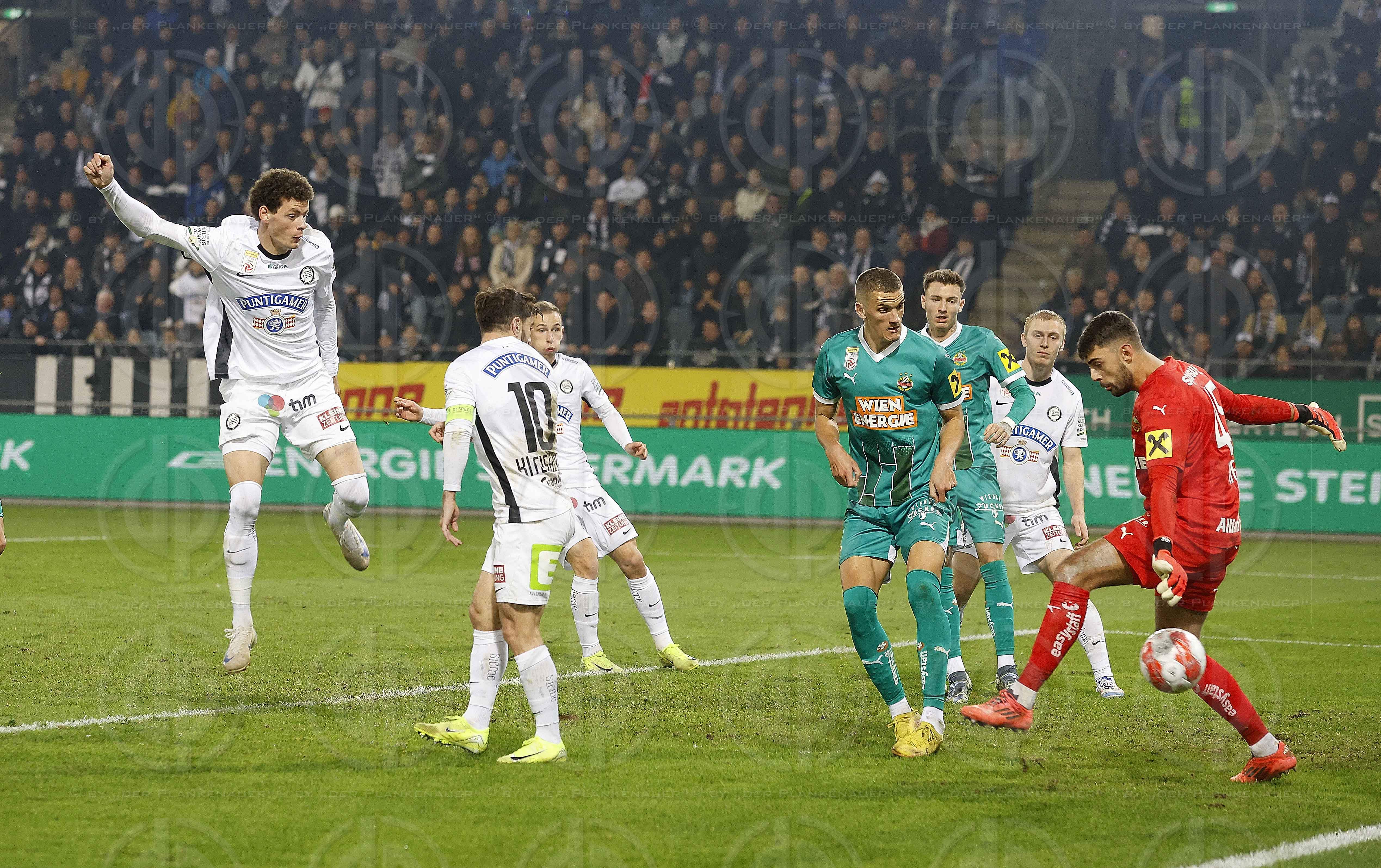 SK Sturm vs. SK Rapid (1:1) am 02.11.2024