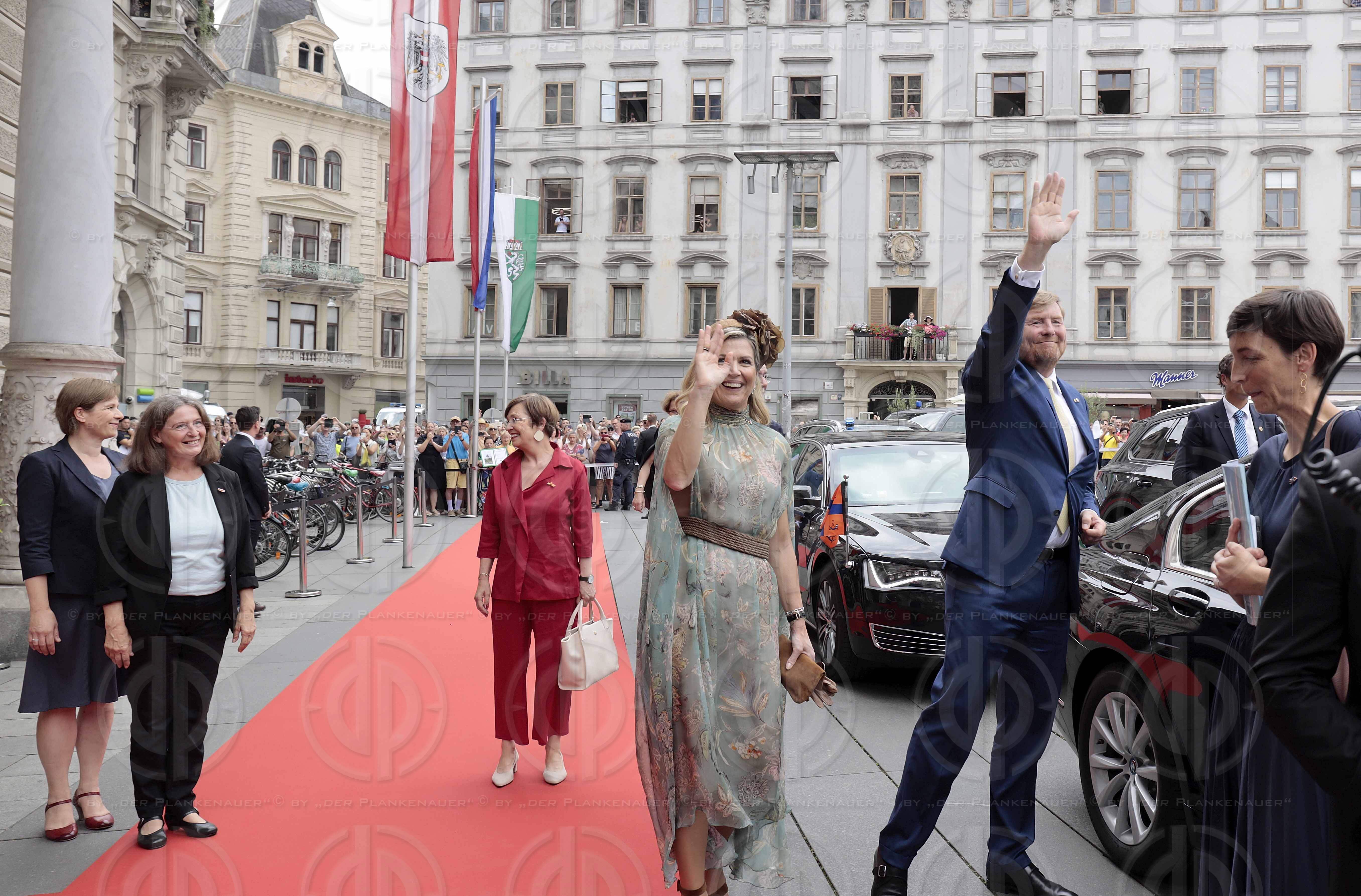 Staatsbesuch Königreich der Niederlande, Graz am 29.06.2022