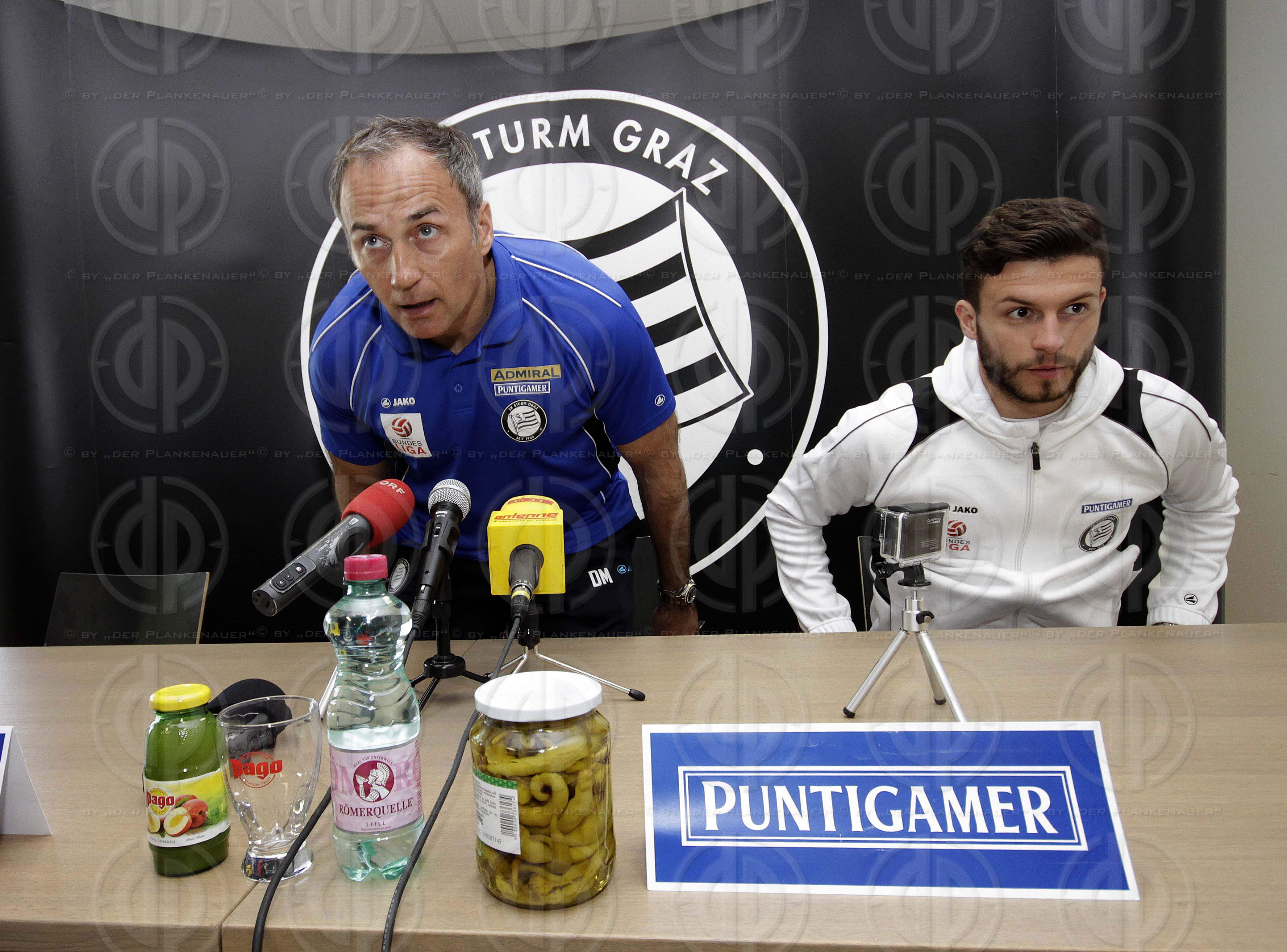 SK Sturm Pressekonferenz