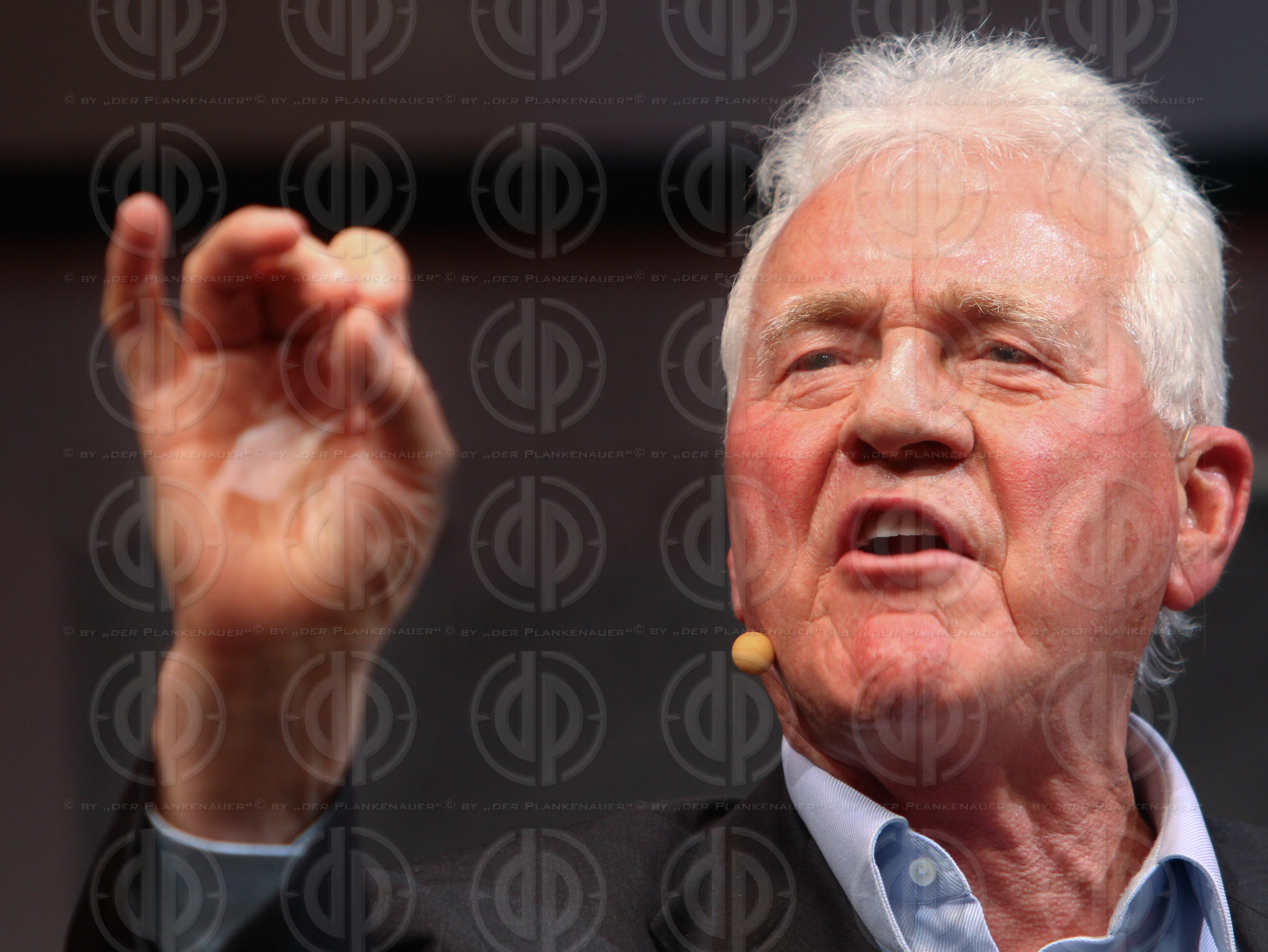 Frank Stronach im Gespräch