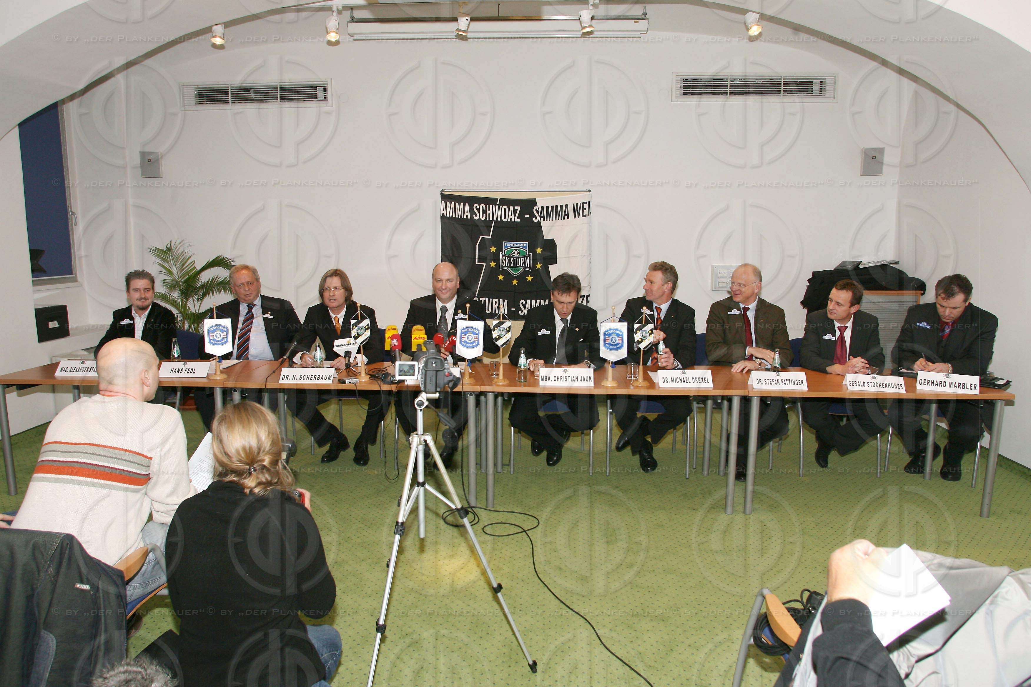 PK nach Ausgleichstagsatzung SK Sturm