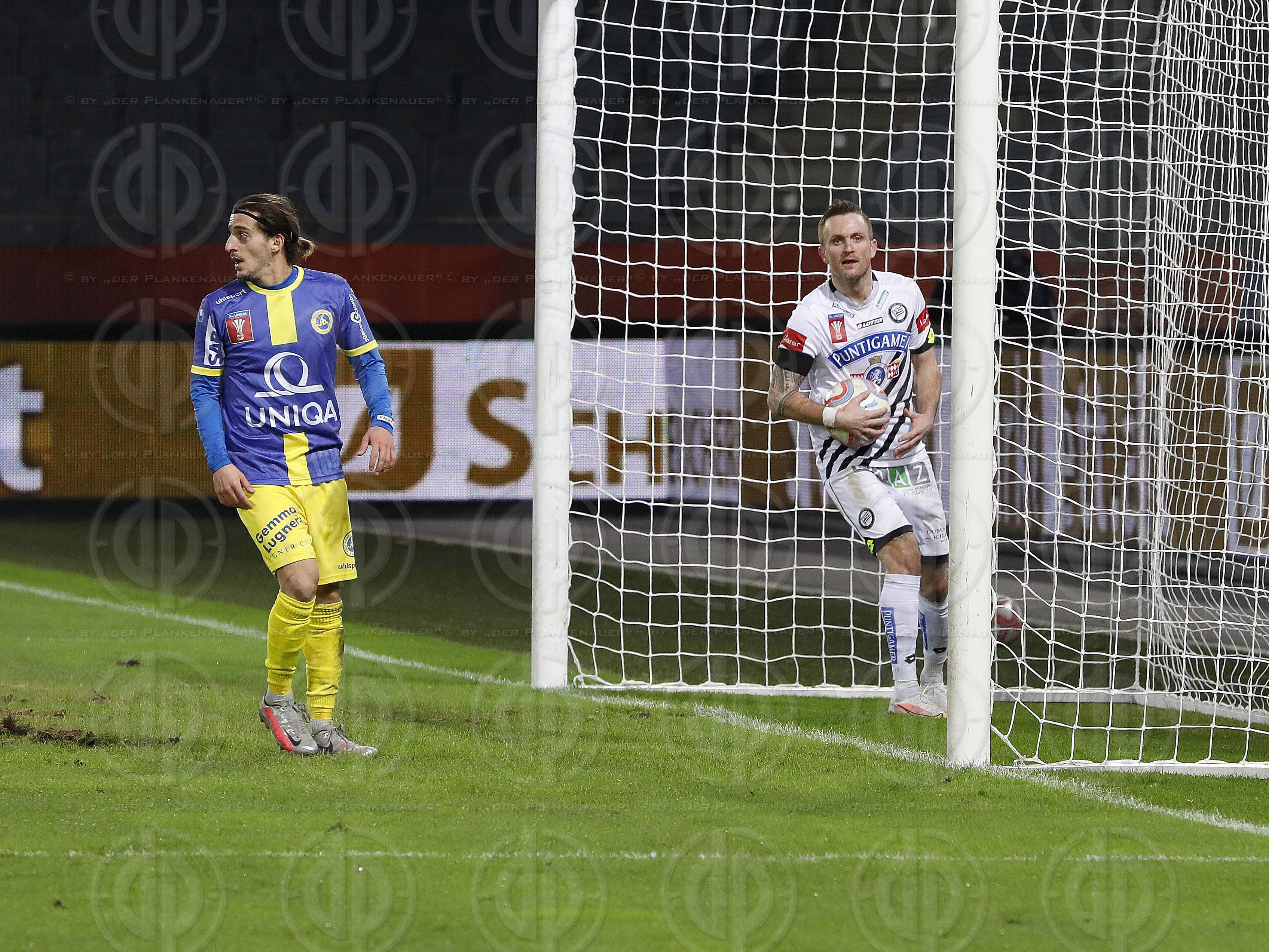 Cup SK Sturm vs. Vienna am 05.02.2021 (1:0)