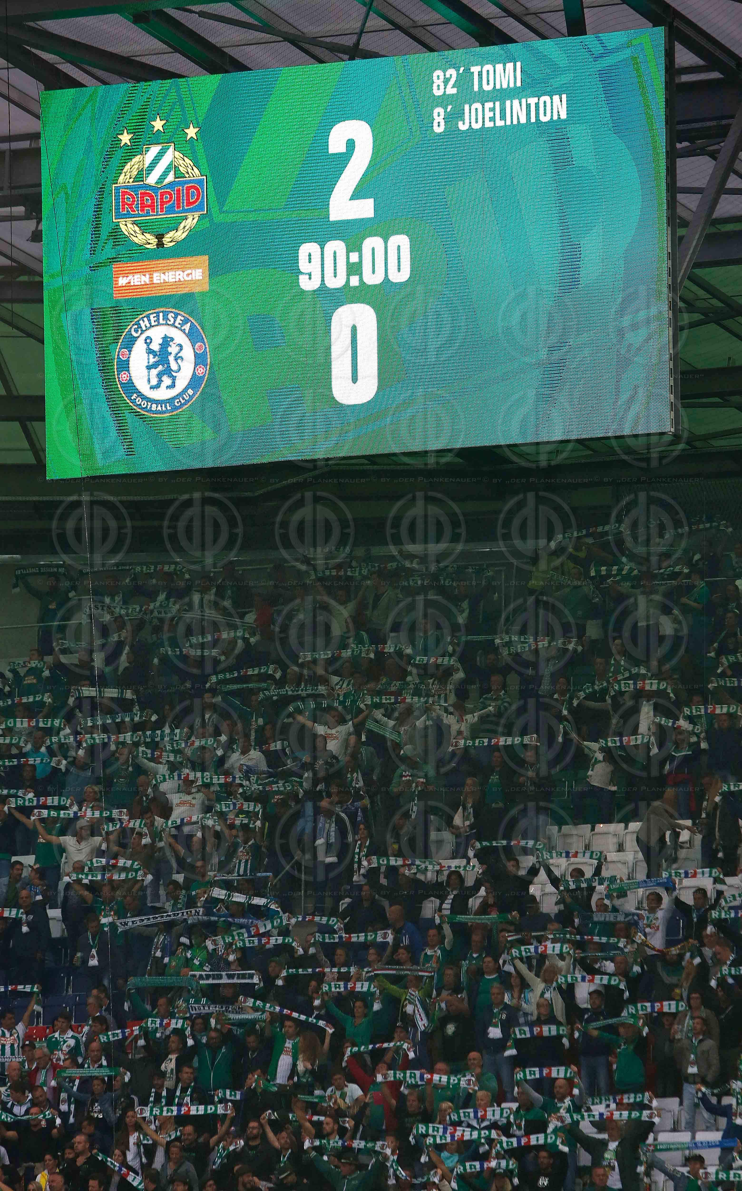 SK Rapid vs. Chesea FC (2:0)