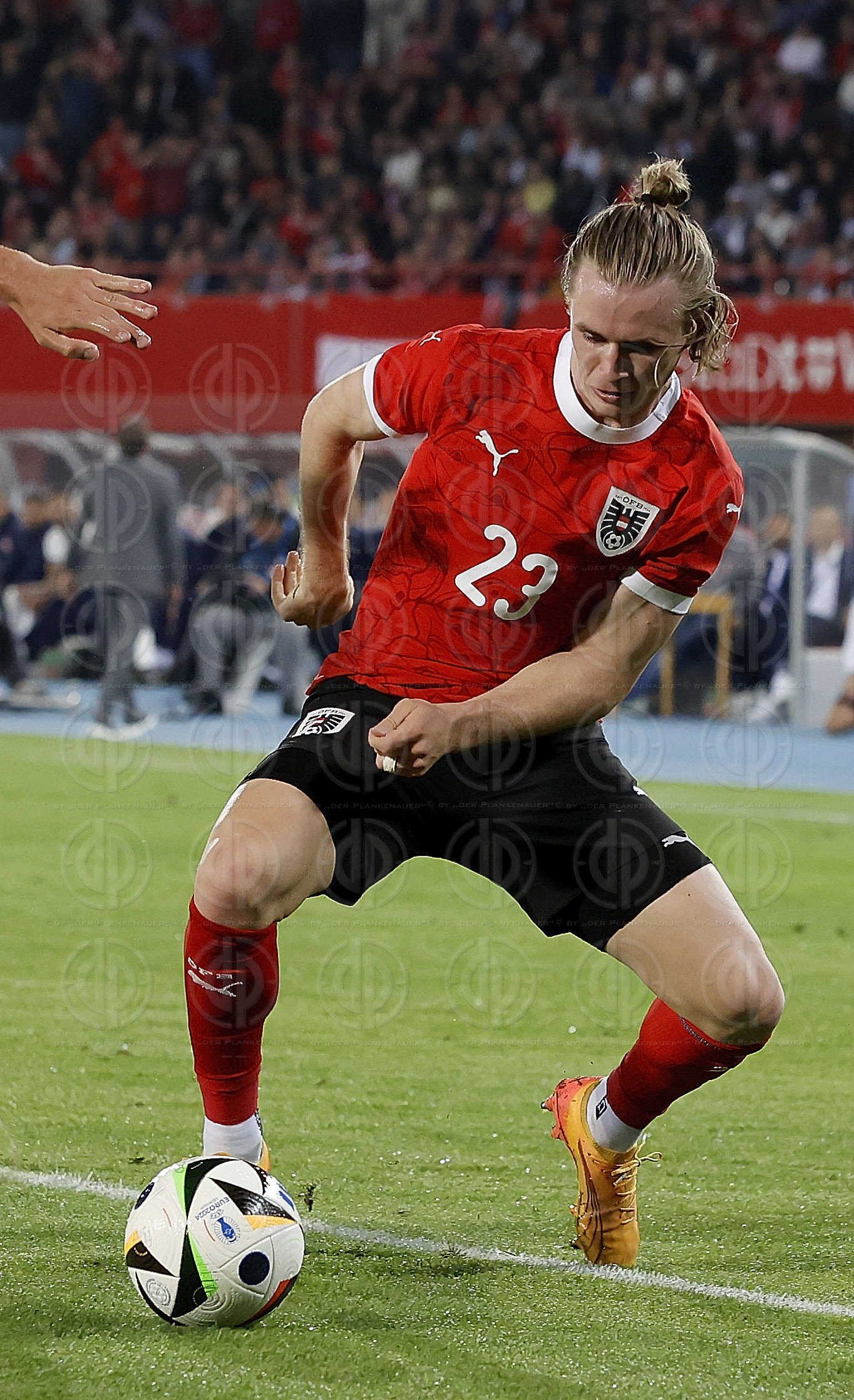 Länderspiel Österreich vs. Serbien (2:1) am 04.06.2024