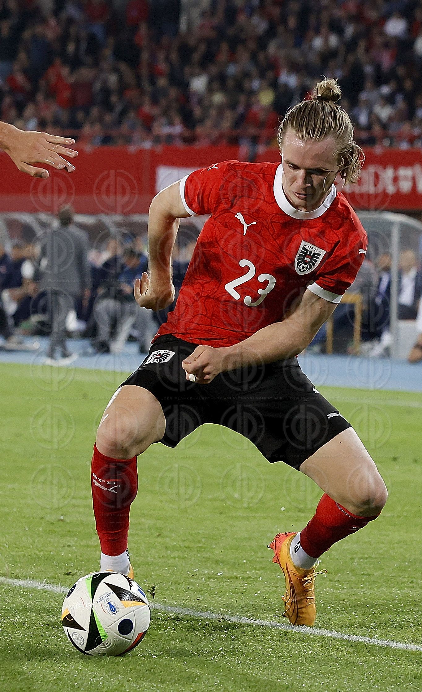 Länderspiel Österreich vs. Serbien (2:1) am 04.06.2024