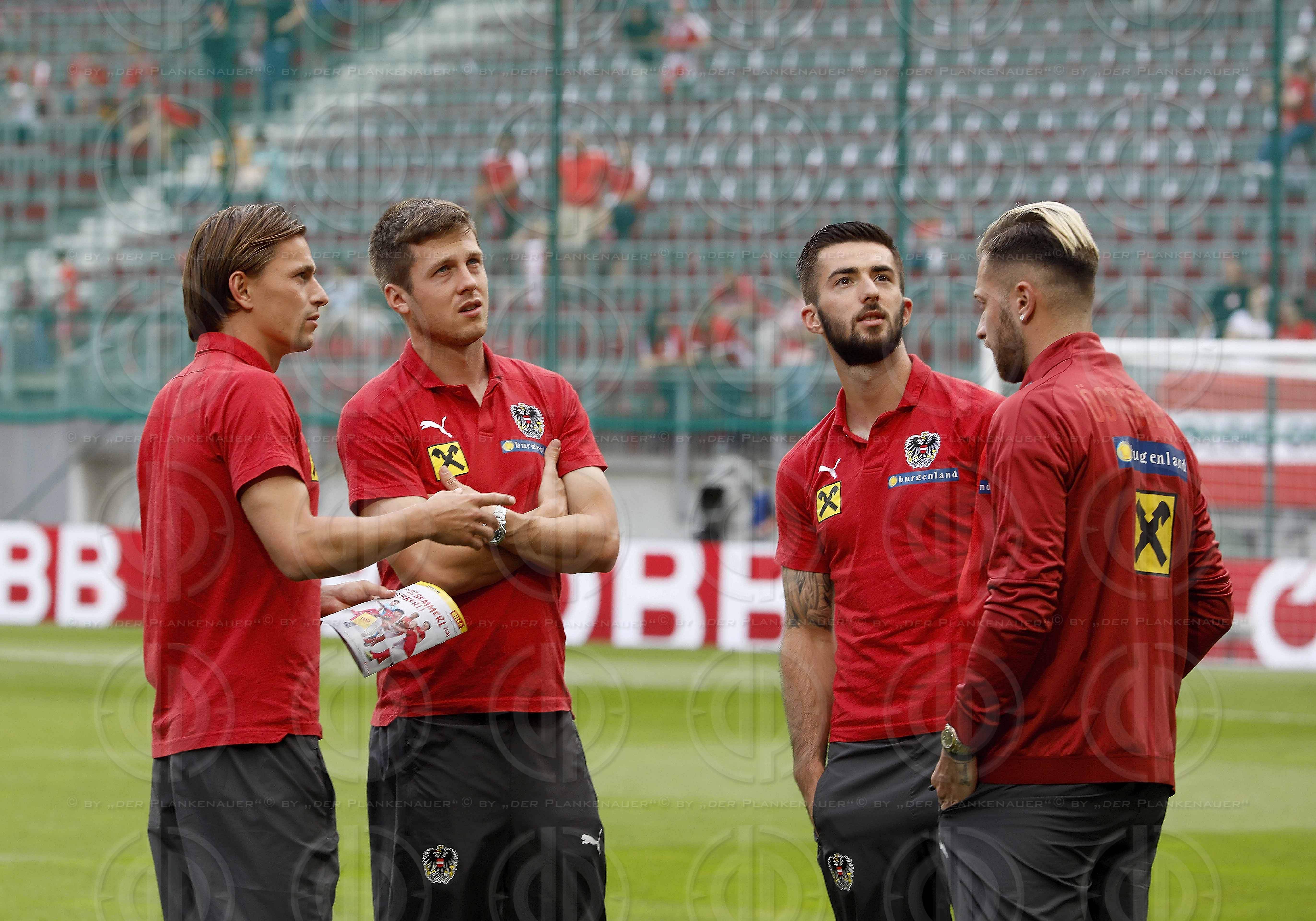 Laenderspiel Oesterreich vs. Deutschland