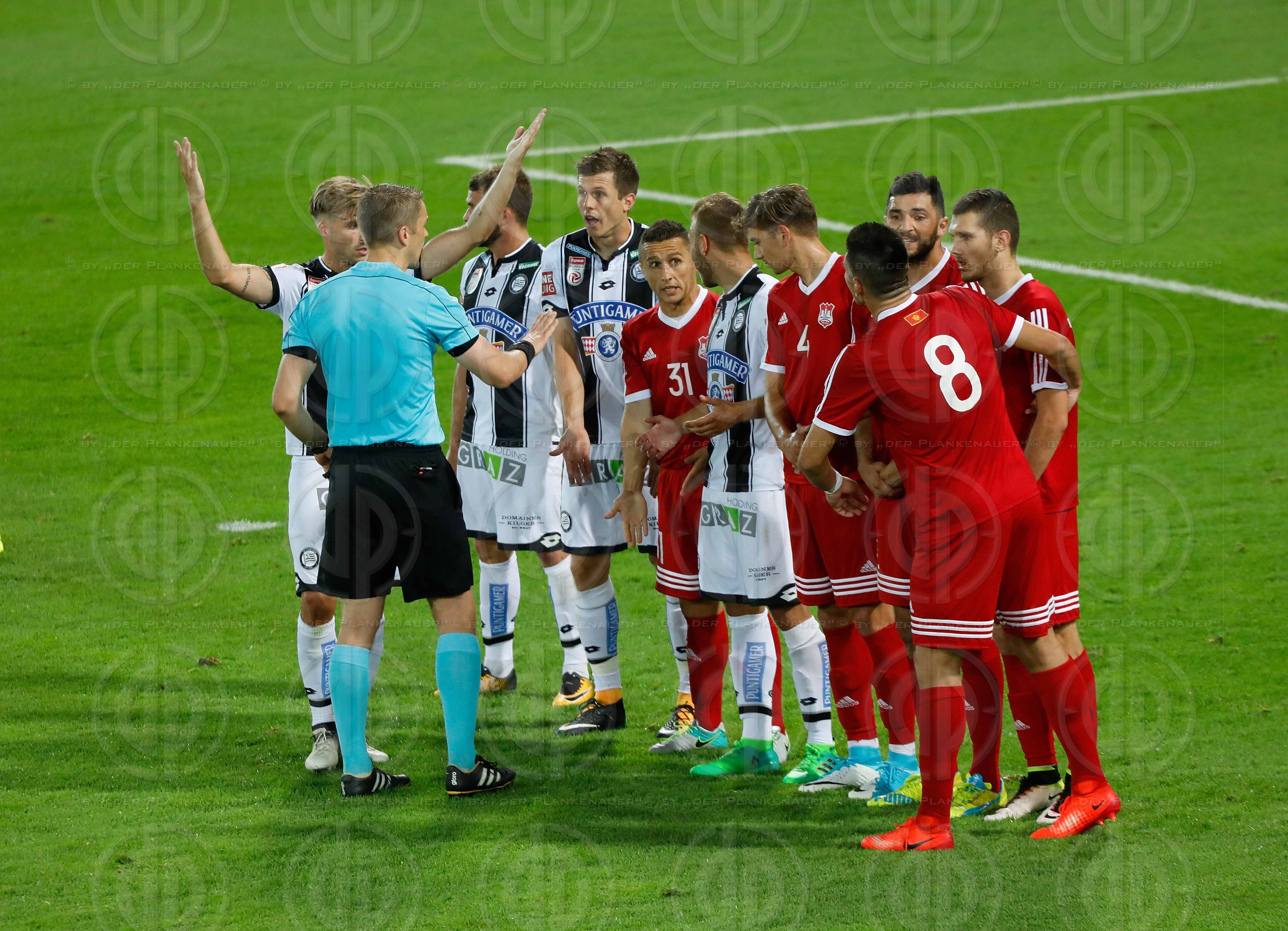 SK Sturm vs. FK Mladost Podgorica (0:1)