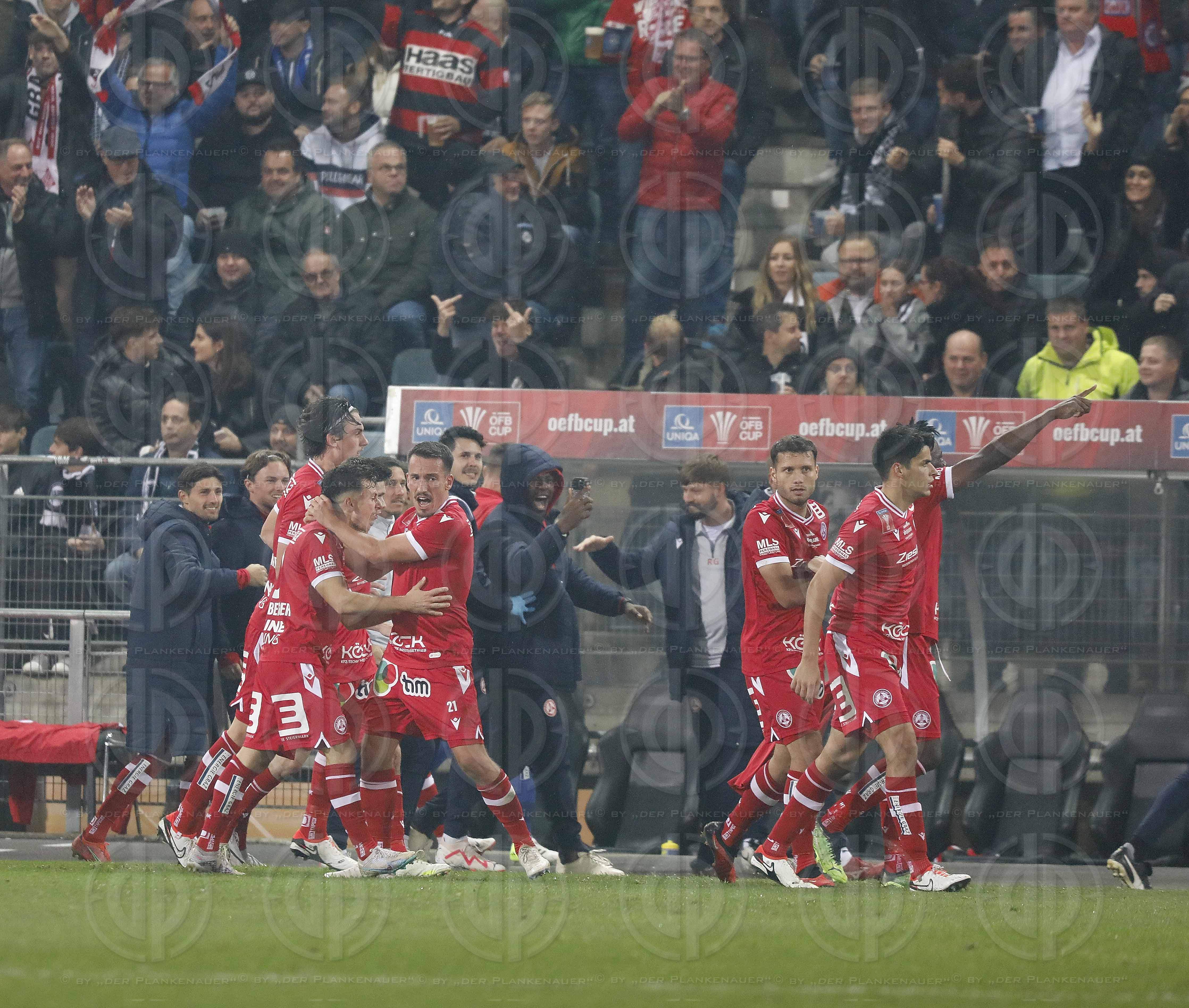 Cup GAK 1902 vs. SK Sturm (2:3) am 02.11.2023