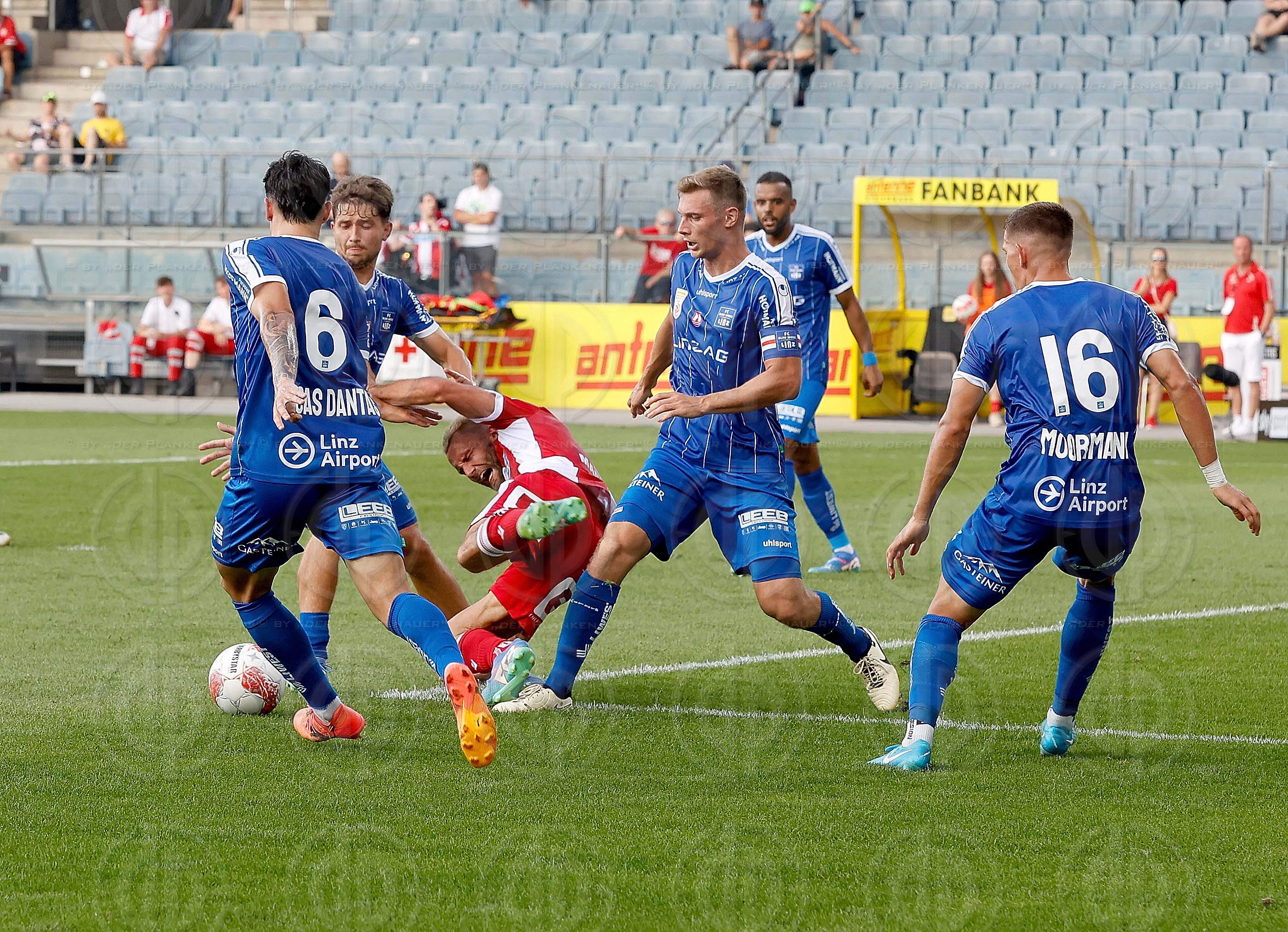 GAK 1902 vs. FC Blau Weiß Linz (2:2) am 17.08.2024