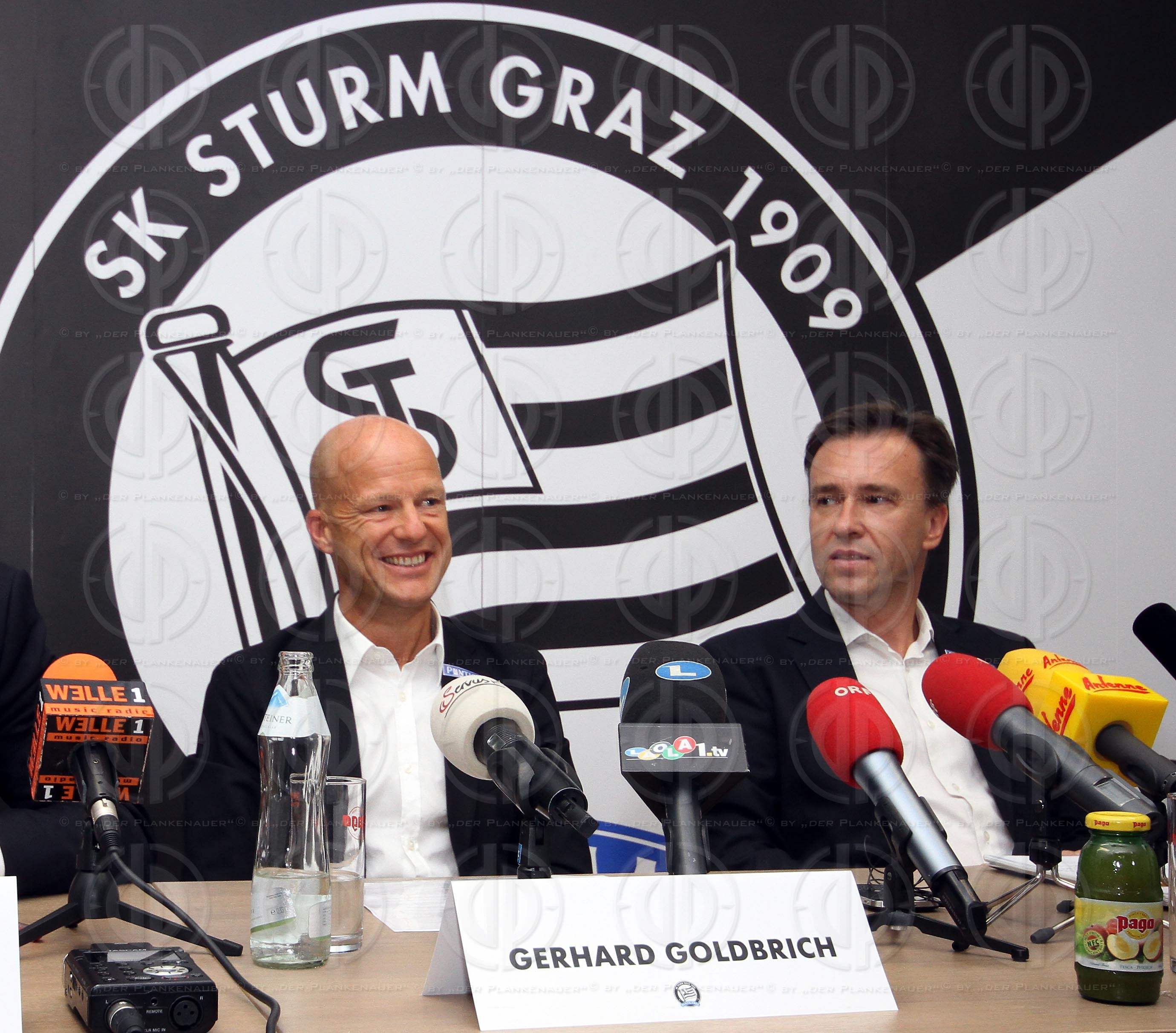 SK Sturm Pressekonferenz