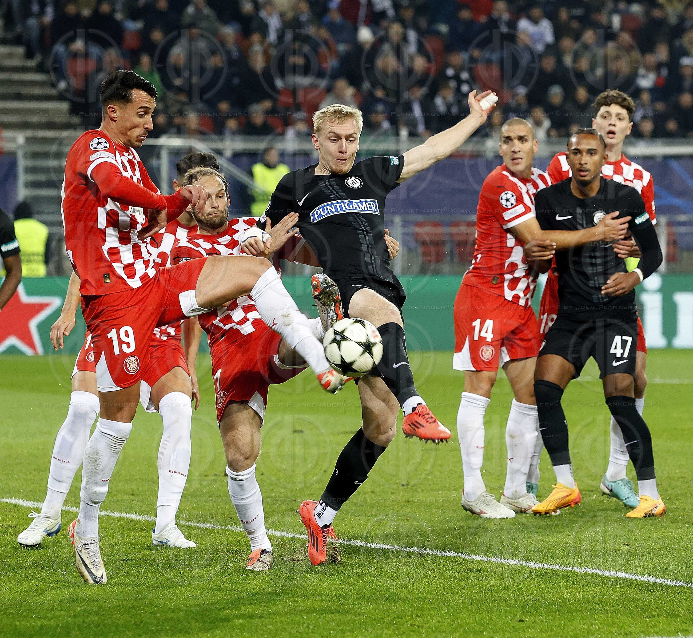 UEFA Champions League SK  Sturm vs. Girona (1:0) in Klagenfurt a