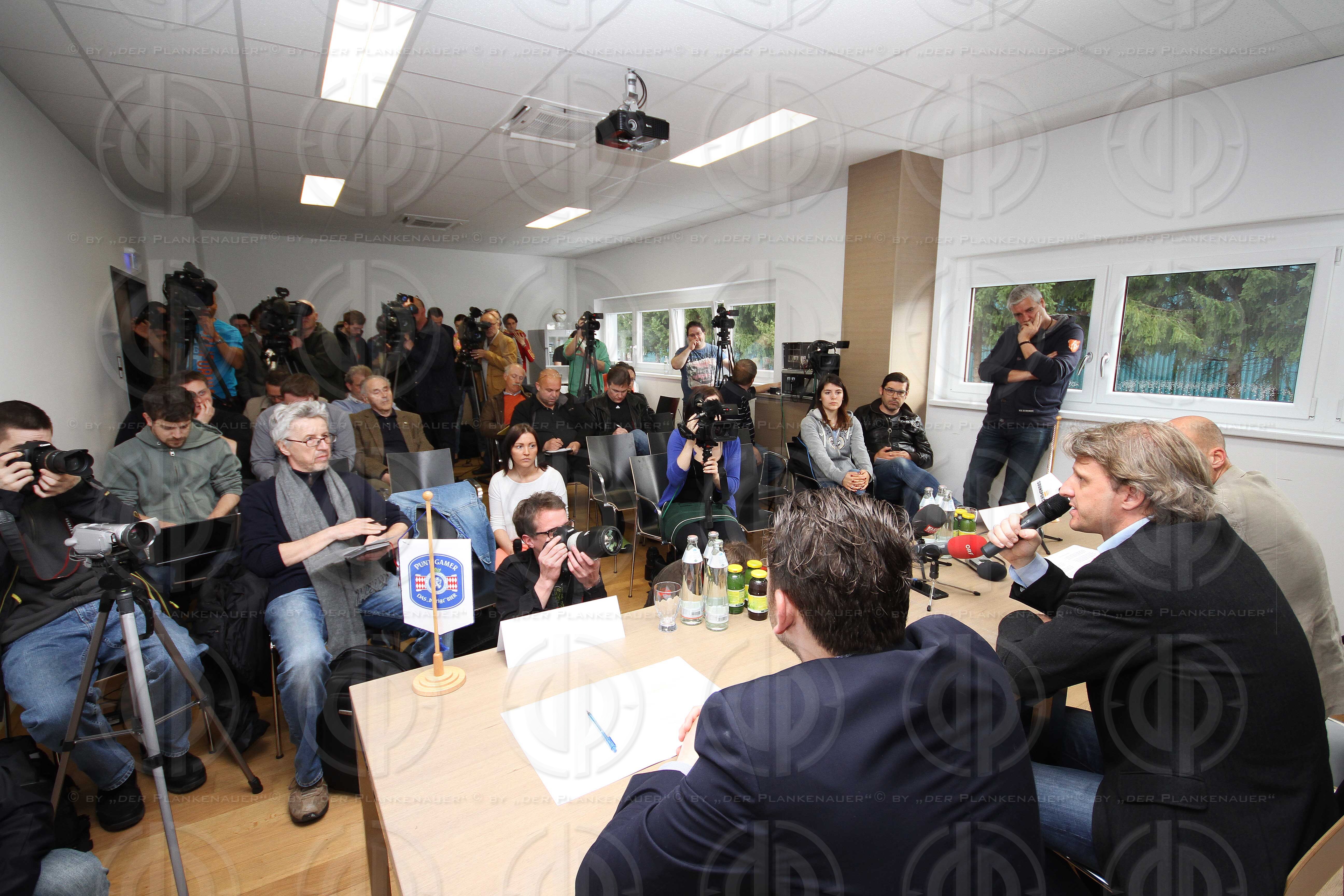 SK Sturm Pressekonferenz - Markus SCHOPP neuer Trainer