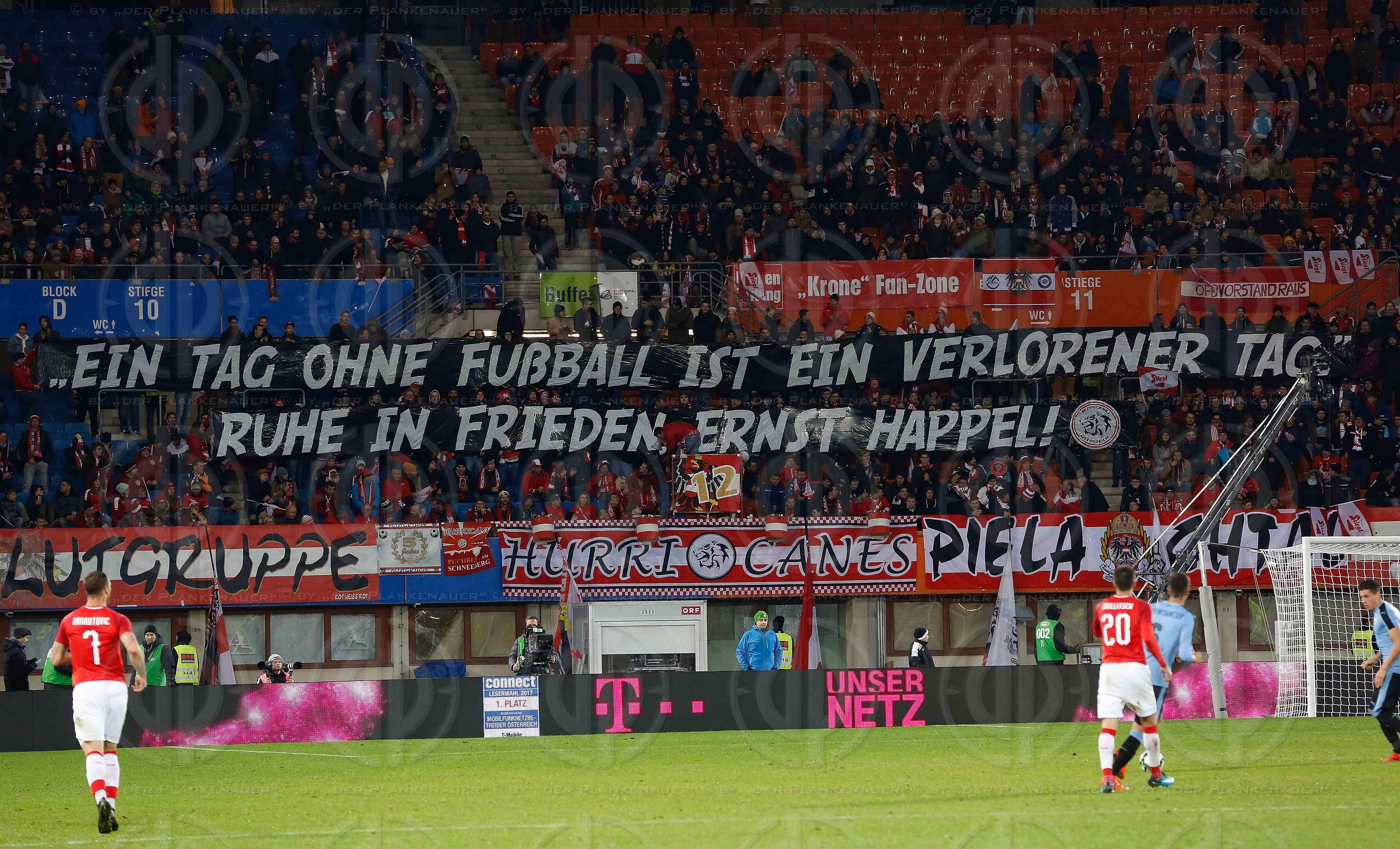 Laenderspiel Oesterreich vs. Uruguay (2:1)