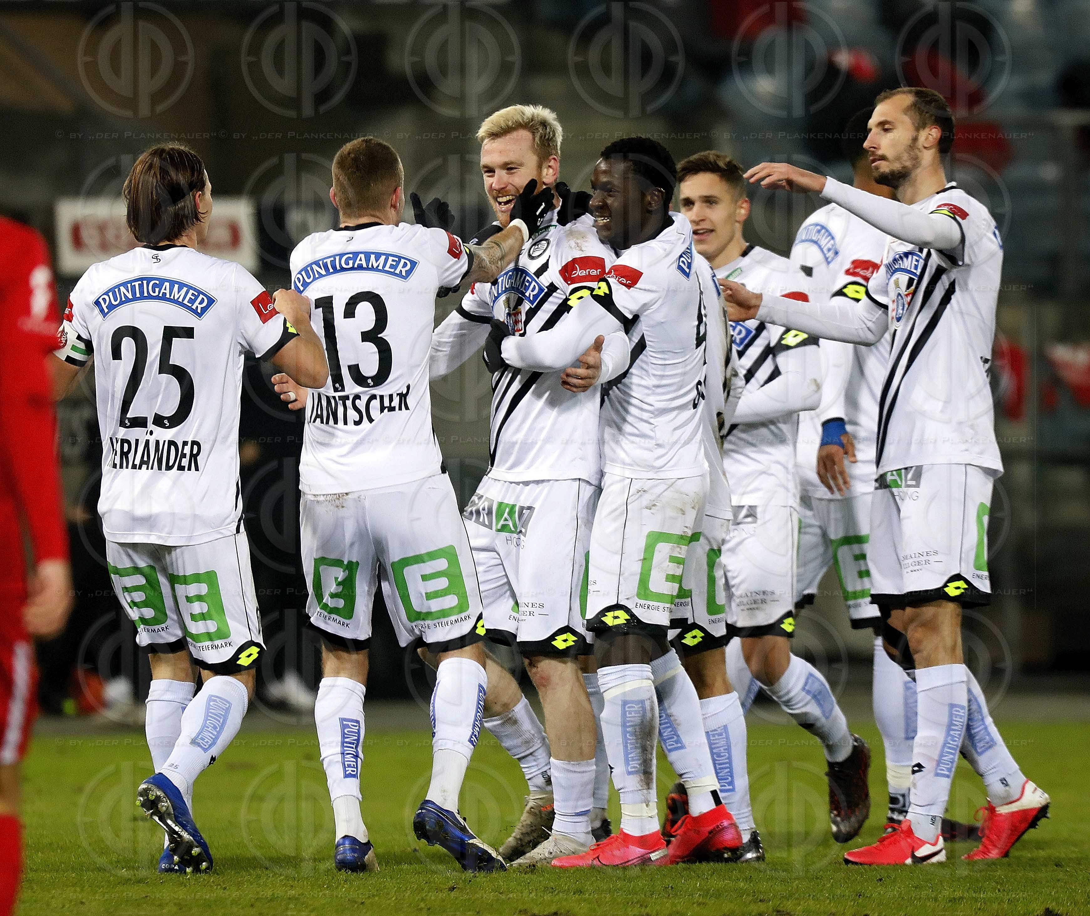 SK Sturm vs. FC Admira (3:0) am 12.12.2020