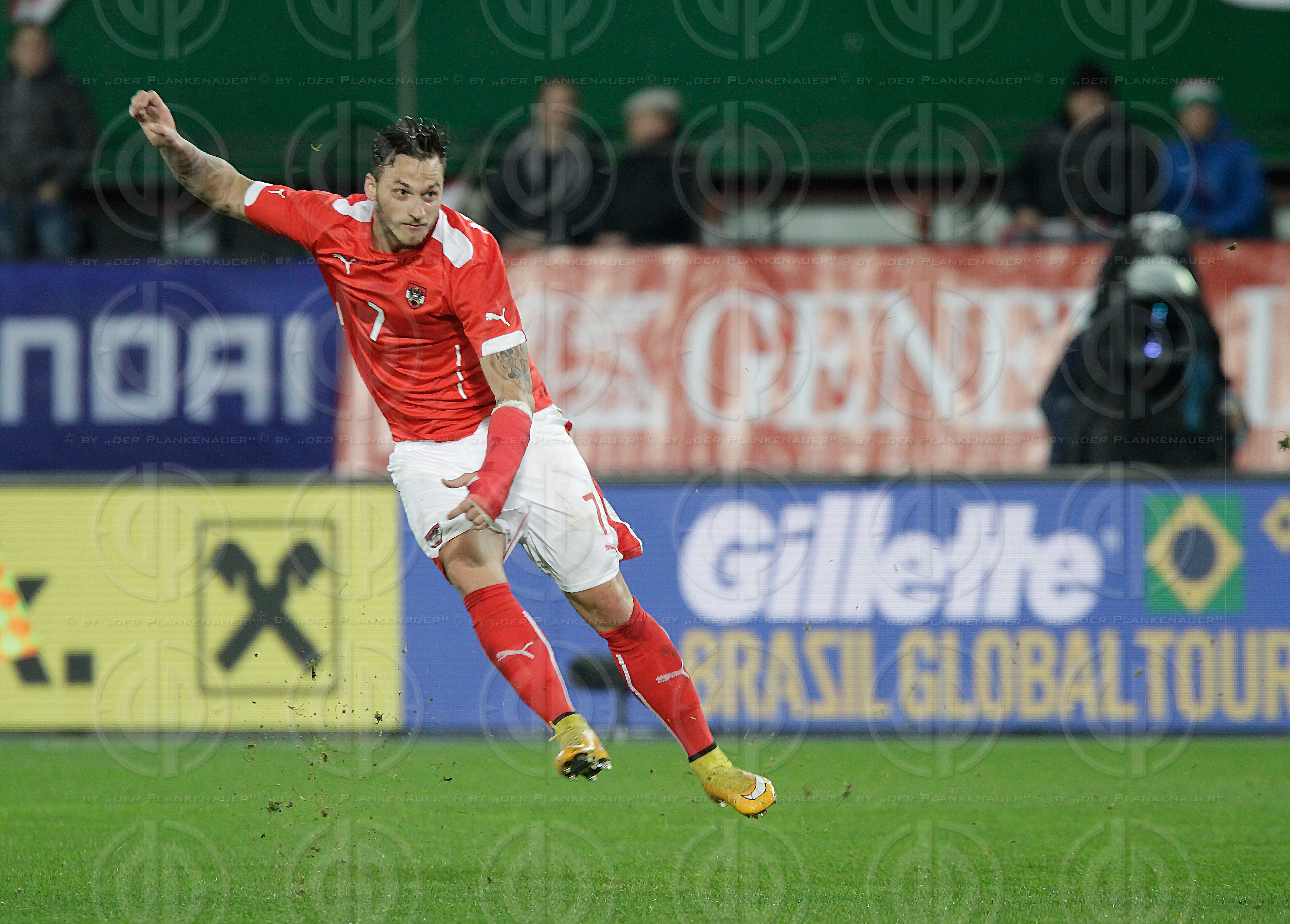 Freundschaftliches Laenderspiel Oesterreich vs. Brasilien (1:2)