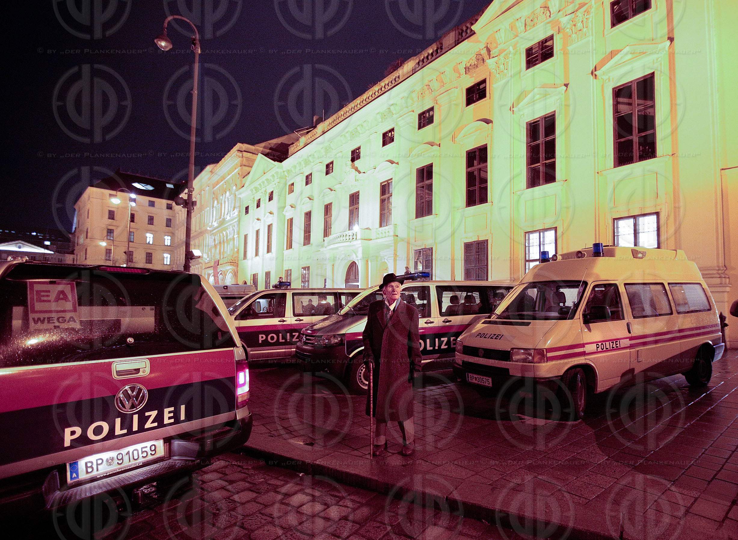 Pegida Demo und Gegendemo