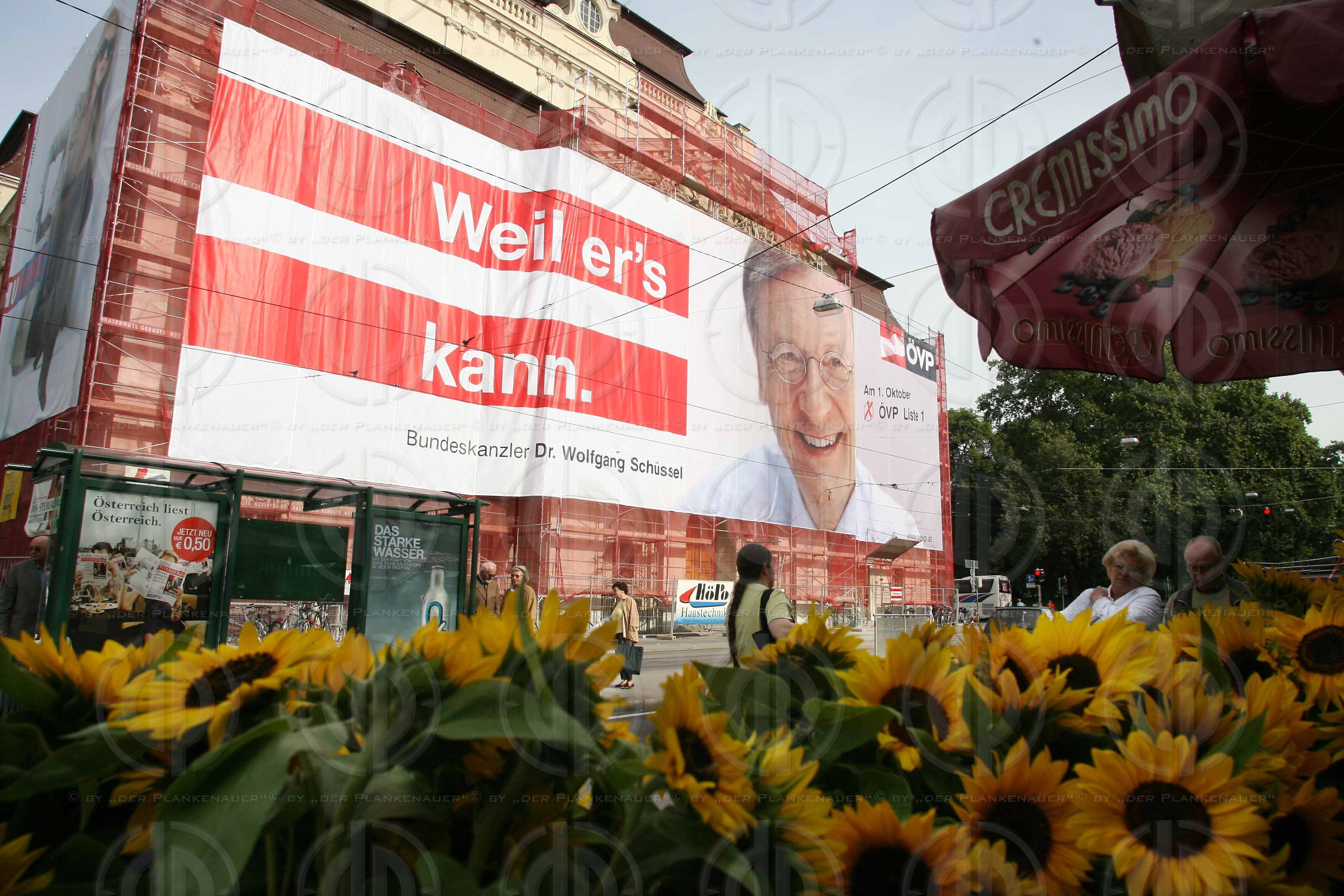 Wahl 2006 - ÖVP Wahlkampfauftakt in Graz