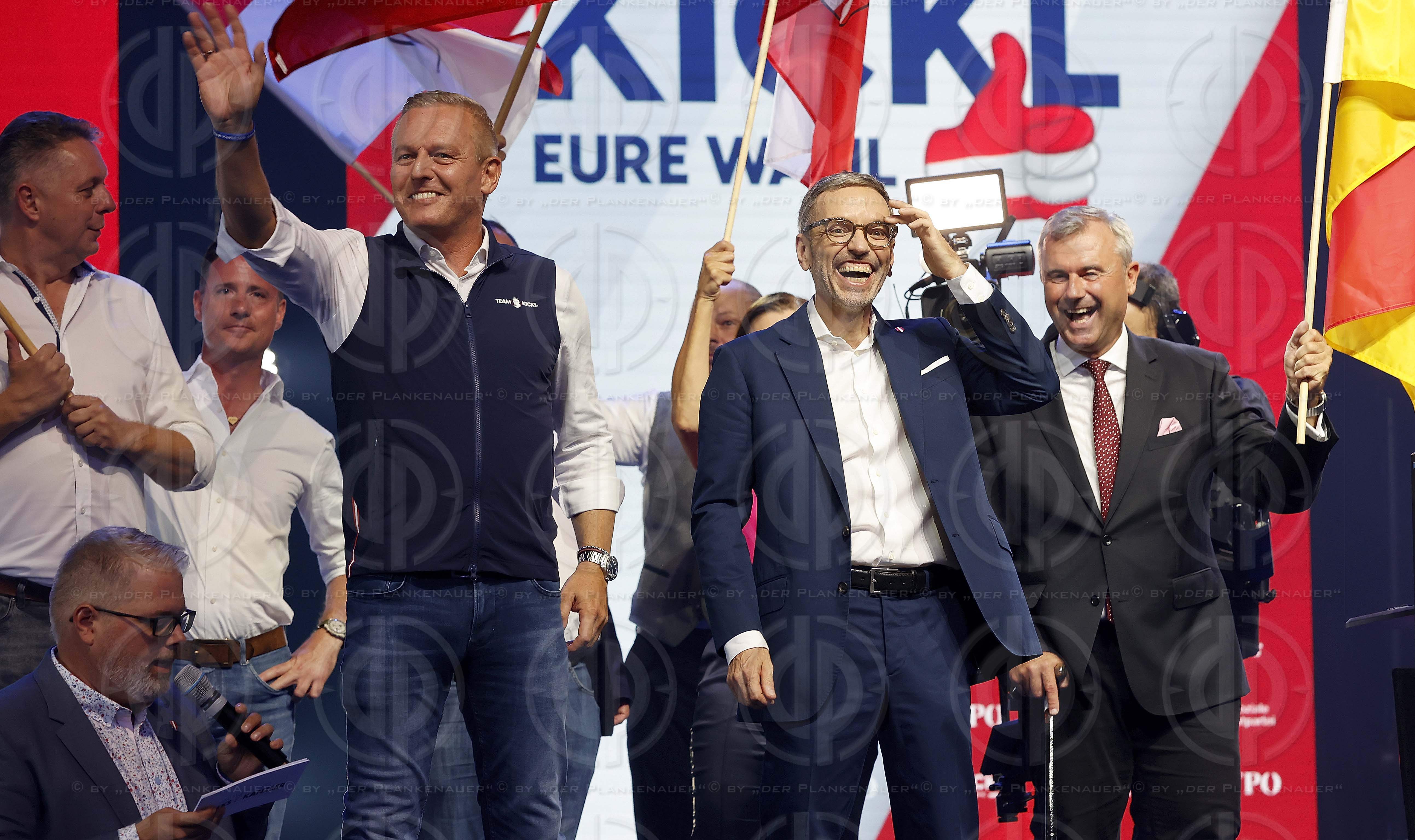 NR-Wahl24 - Wahlkampfauftakt der FPÖ am 07.09.2024