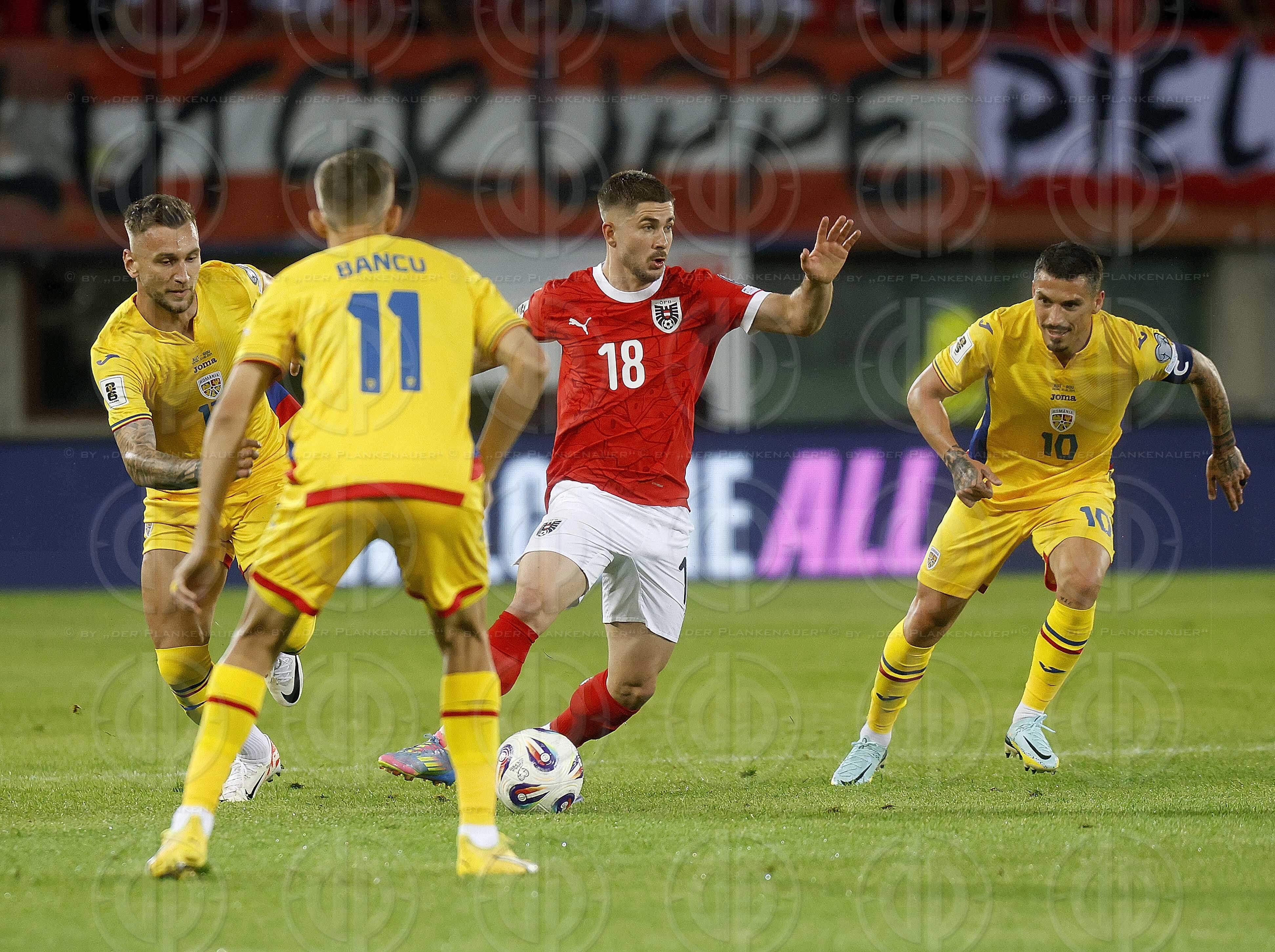 European Qualifiers 2024-2026 Österreich vs. Rumänien (2:1) am