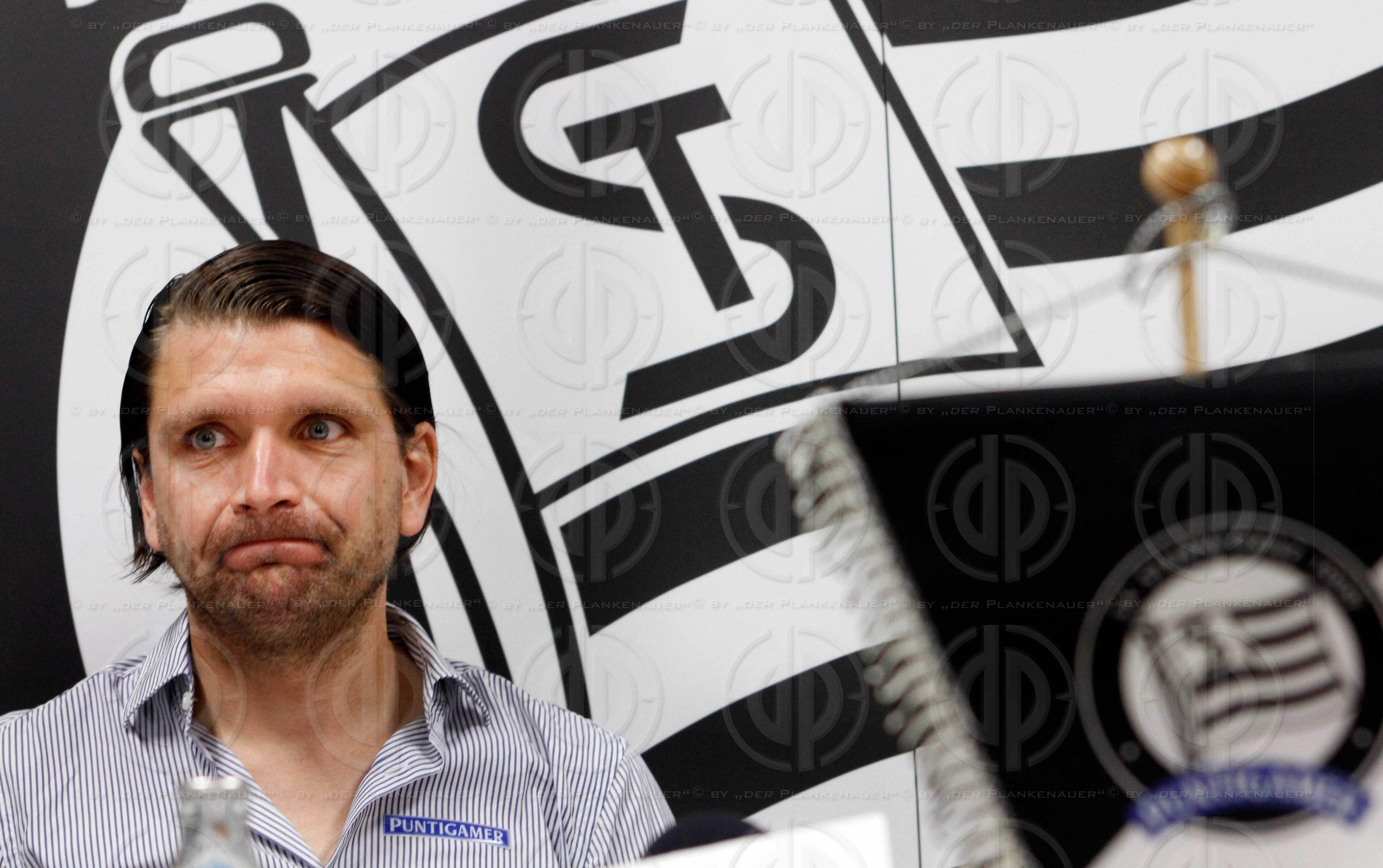 SK Sturm Pressekonferenz neuer Spieler