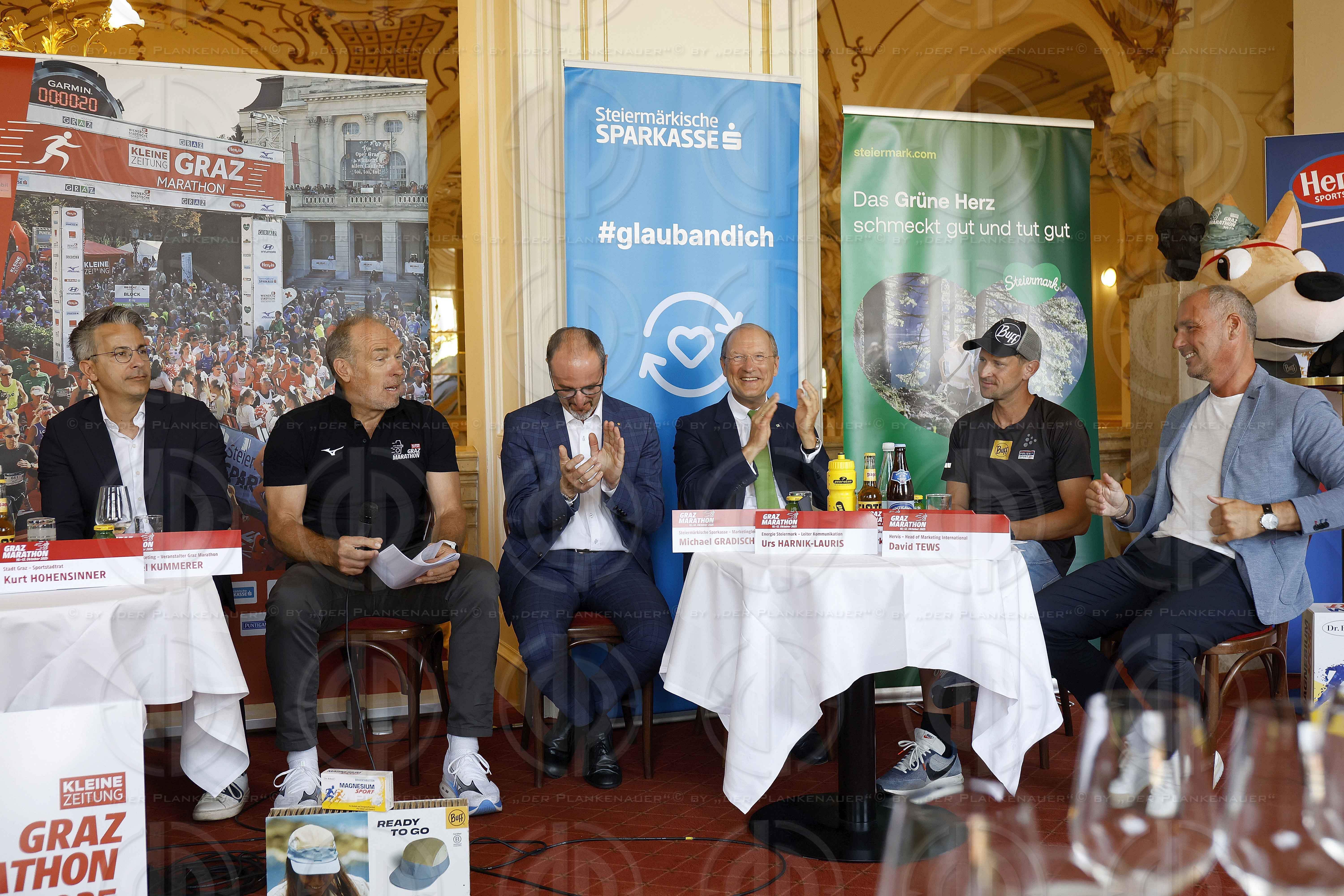 Graz Marathon Pressekonferenz und Weinverkostung am 05.06.2025