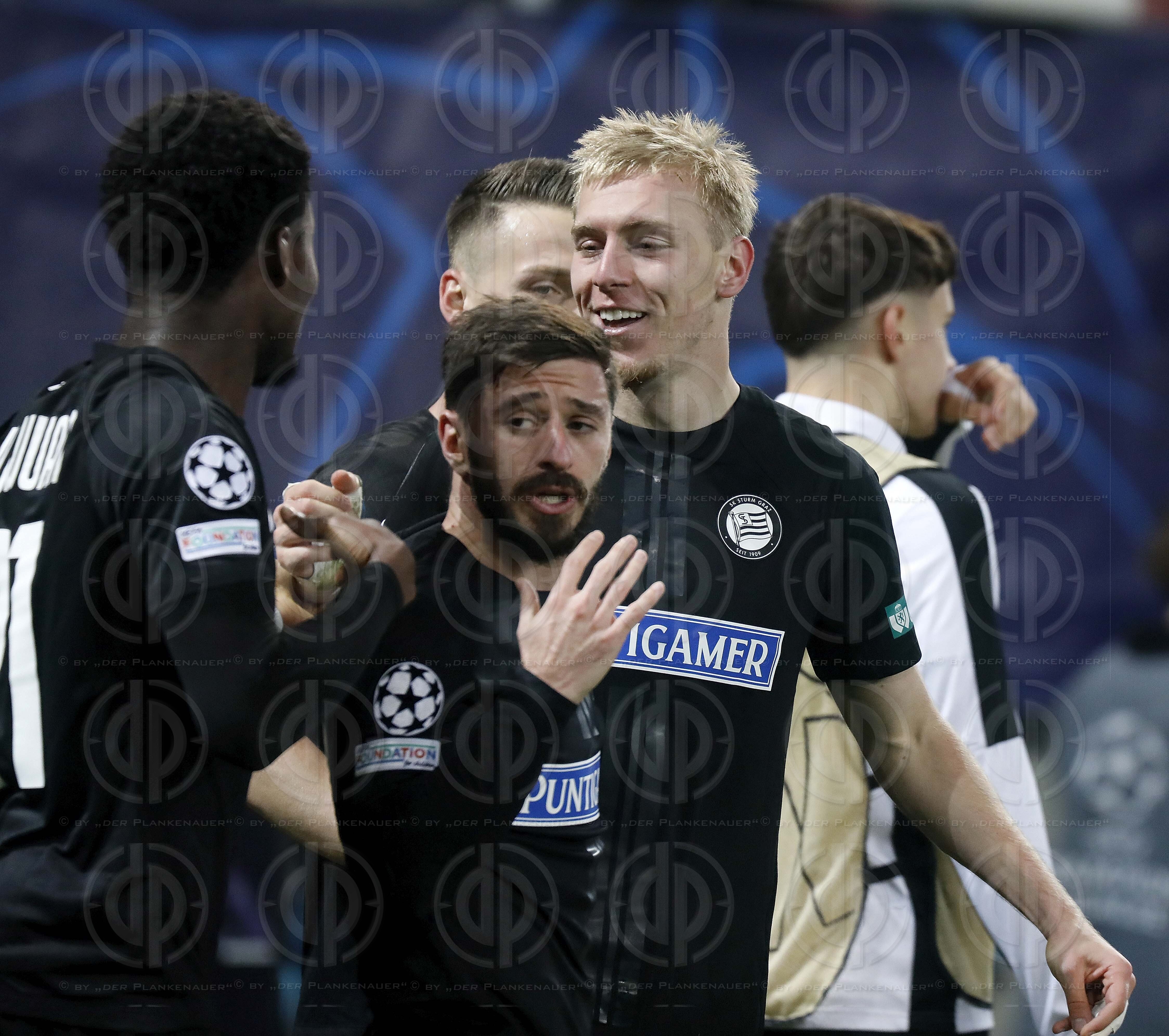 UEFA Champions League SK  Sturm vs. Girona (1:0) in Klagenfurt a