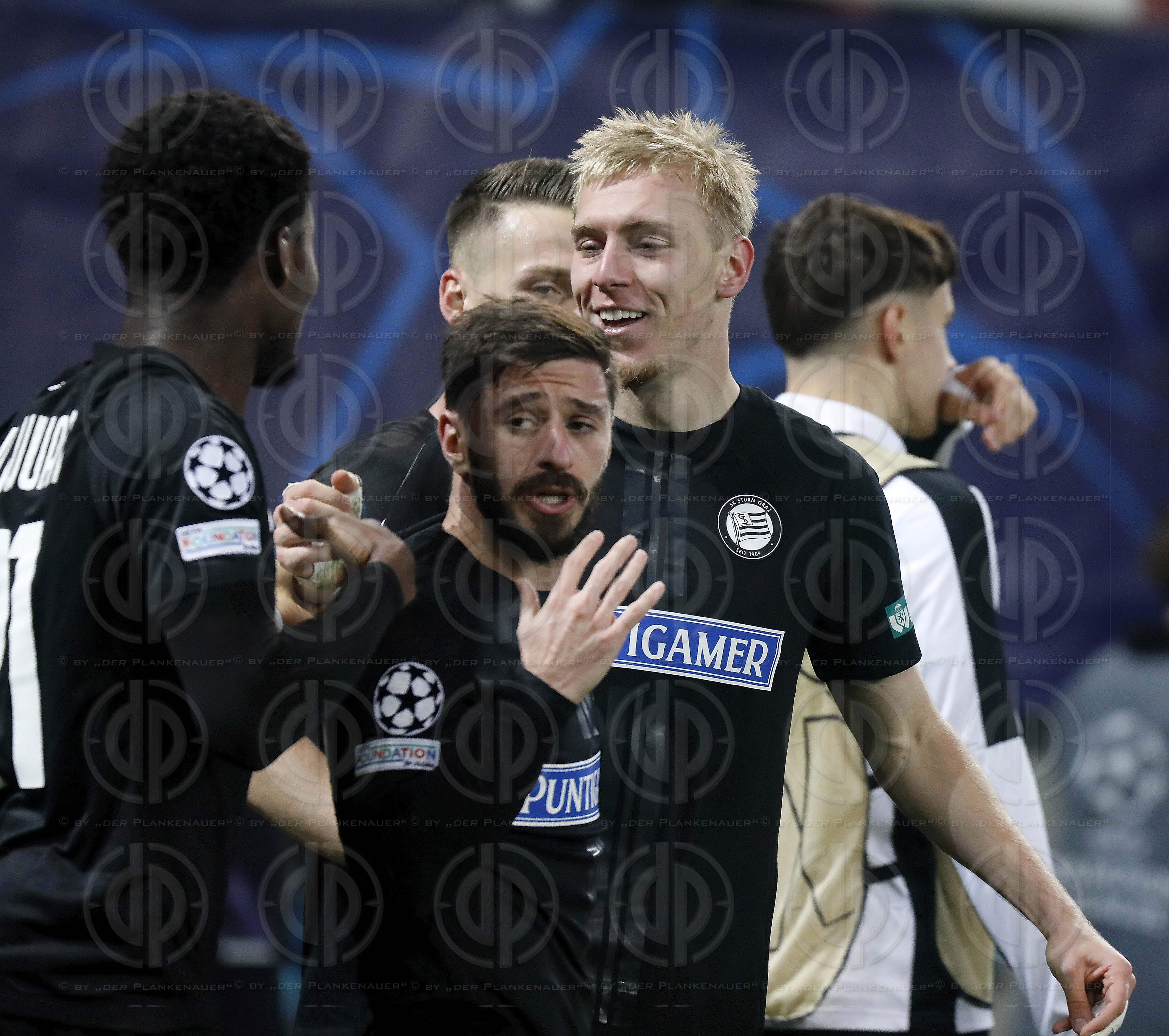 UEFA Champions League SK Sturm vs. Girona (1:0) in Klagenfurt a