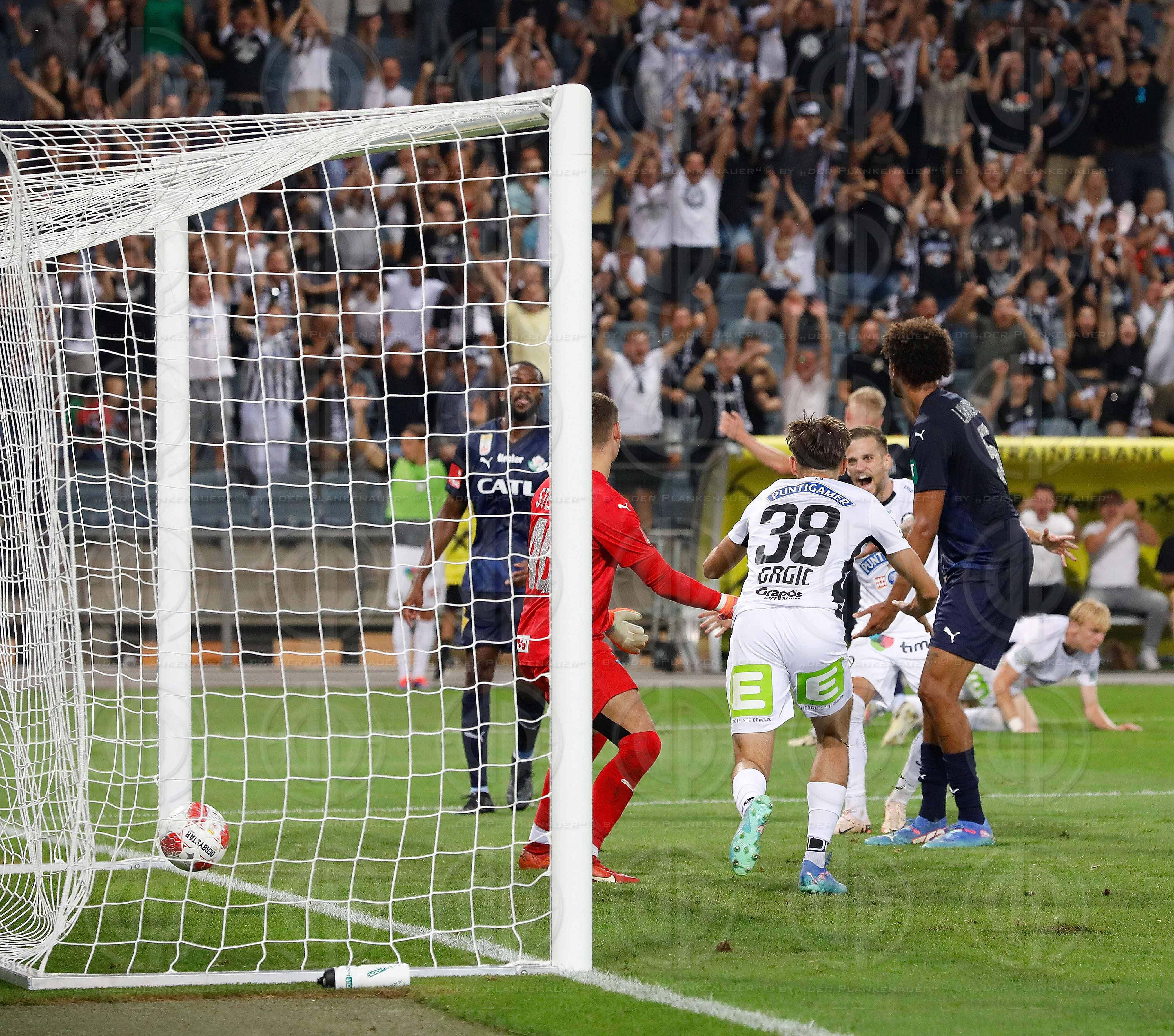 SK Sturm vs. WSG Tirol am 31.08.2024