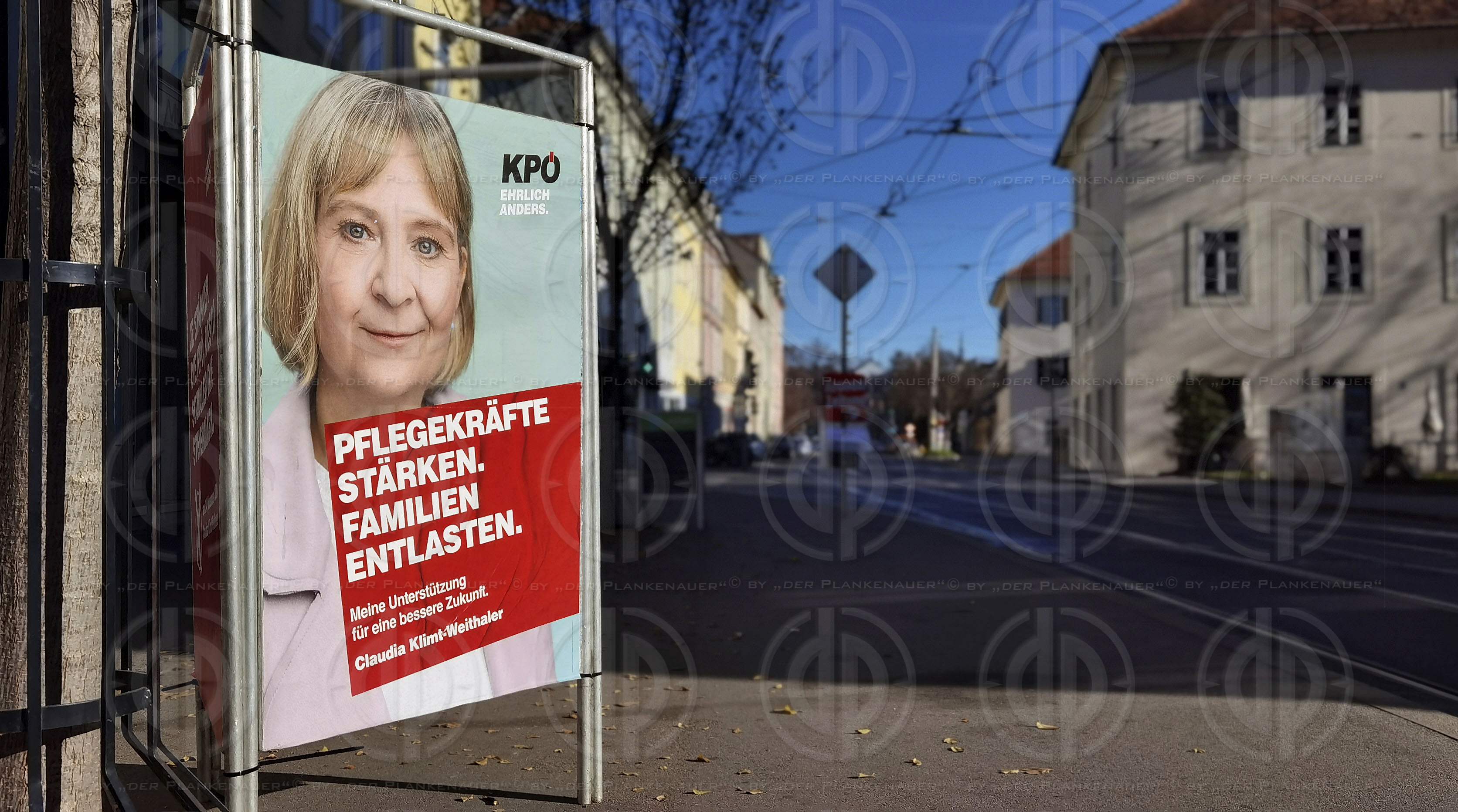 Wahlplakate zu LT-Wahl24 Stmk. am 17.11.2024