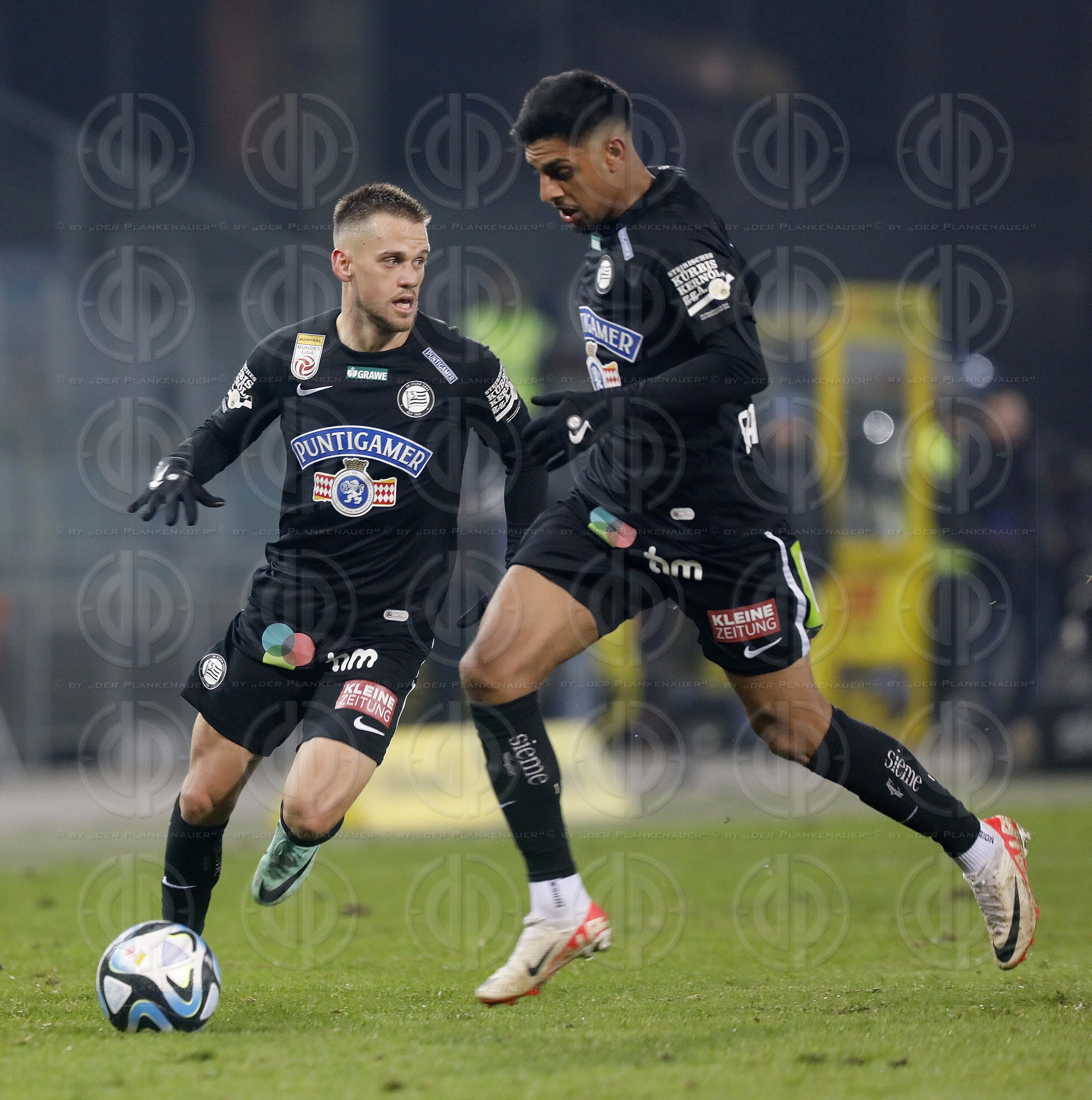 SK Sturm vs. SCR Altach (1:0) am 10.12.2023
