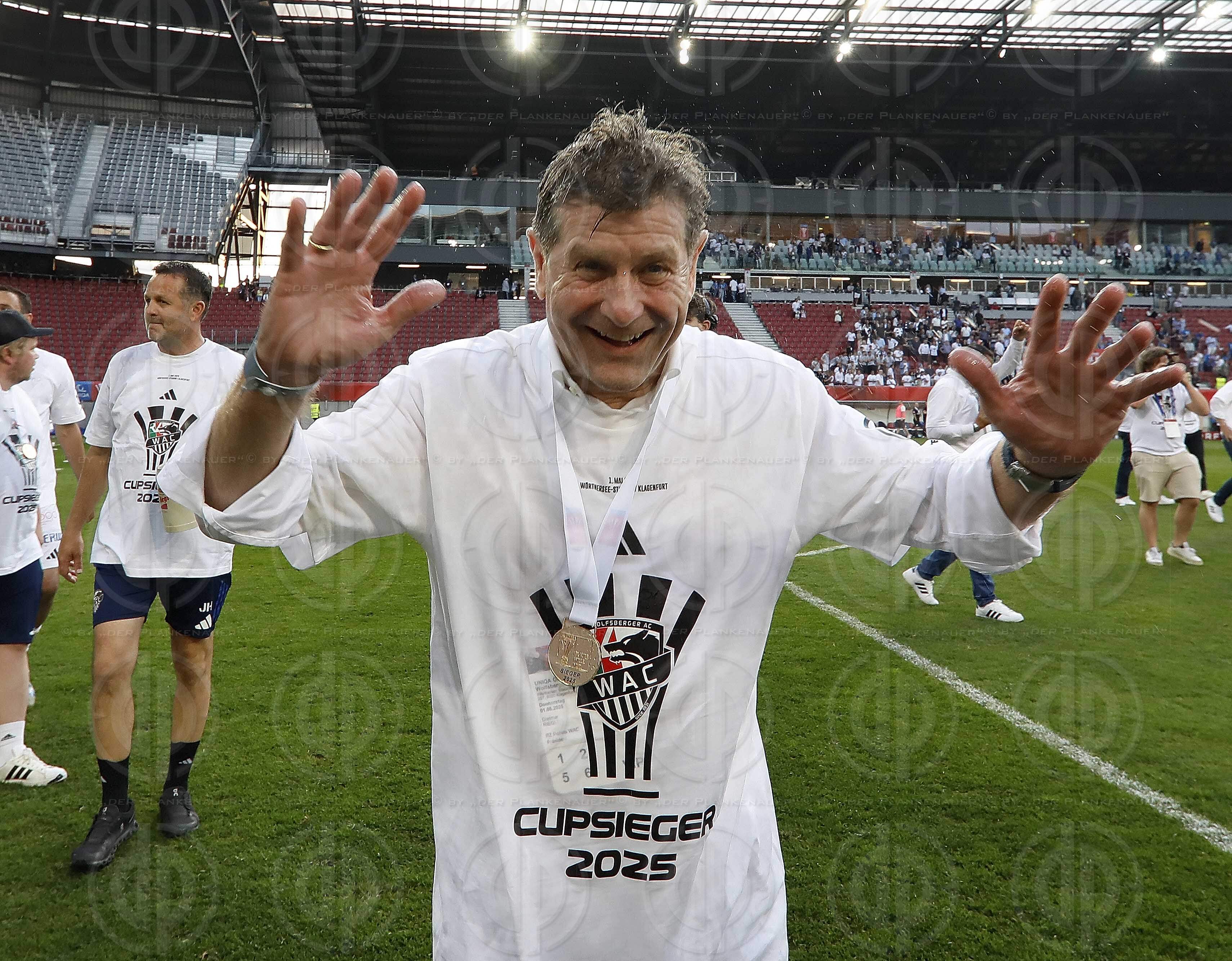 ÖFB Cup Finale RZ WAC vs. TSV Hartberg (1:0) am 01.05.2025