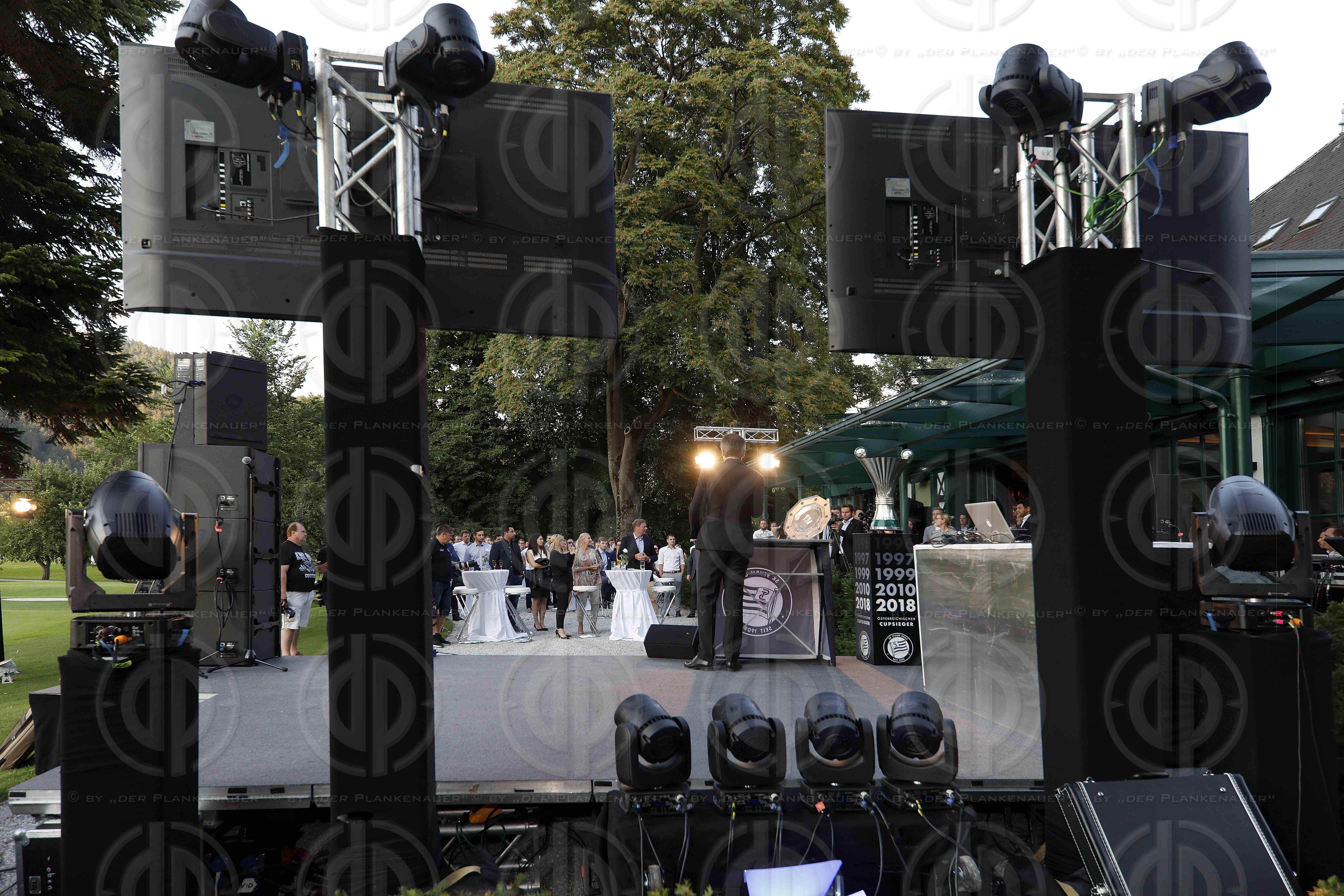 SK Sturm Sponsorenempfang und Mannschaftspraesentation