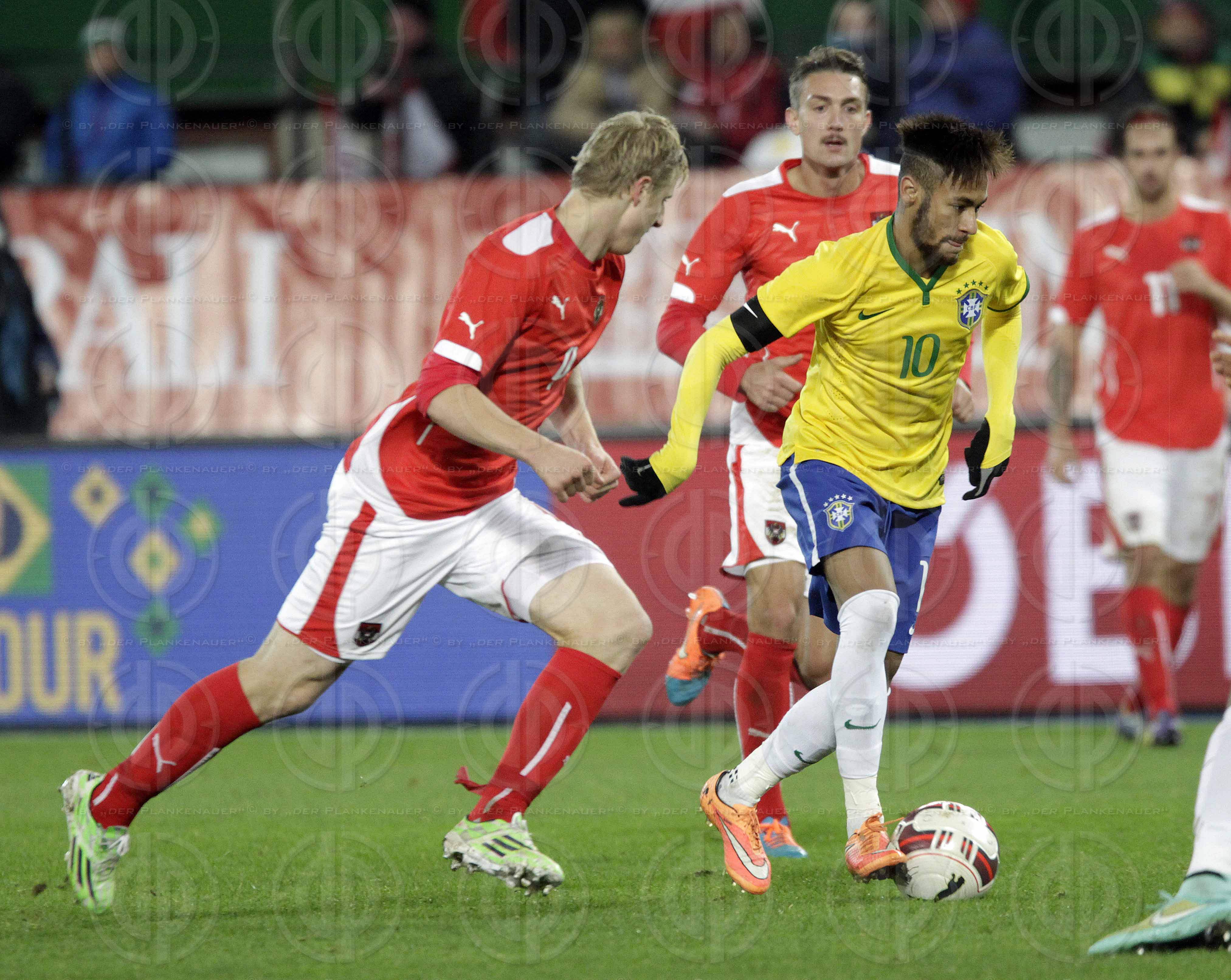 Freundschaftliches Laenderspiel Oesterreich vs. Brasilien (1:2)