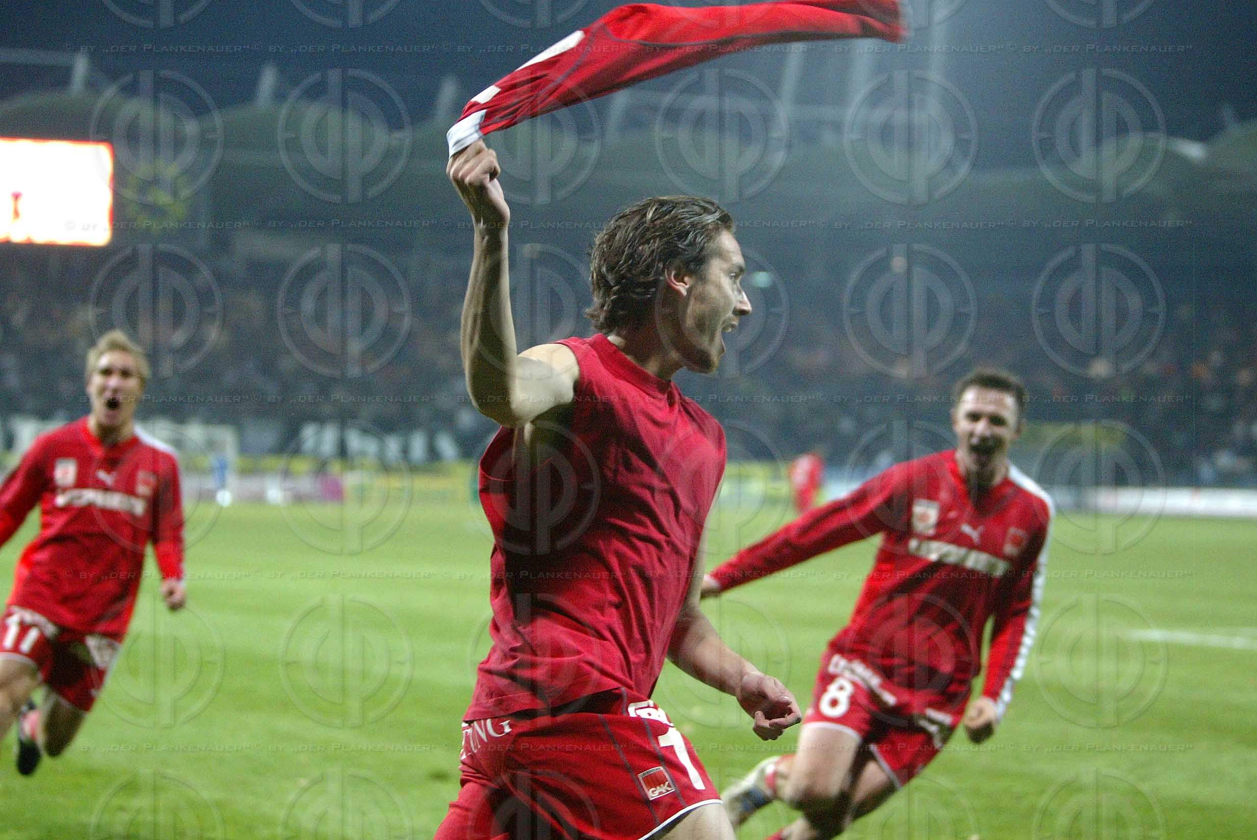 SK Puntigamer Sturm Graz vs. Liebherr GAK (0:2)