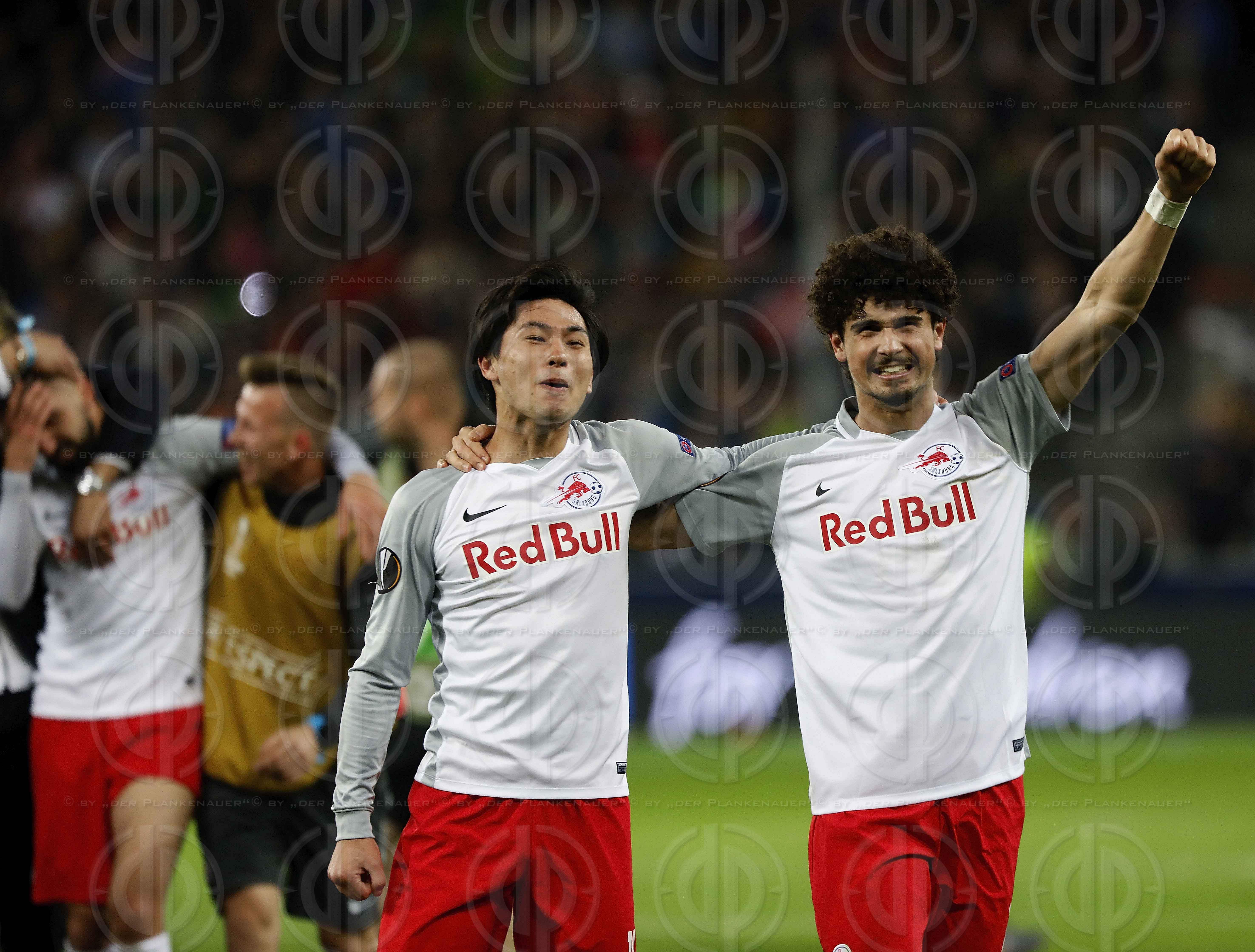 EL FC Salzburg vs. Lazio Rom (4:1)